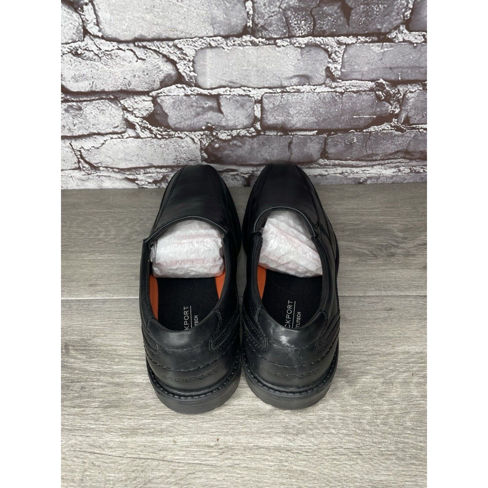 Rockport Rockport Trutech A13019 Black Leather Casual Comfort Loafers Size US 10.5 / EU 43-44 - 5 Thumbnail