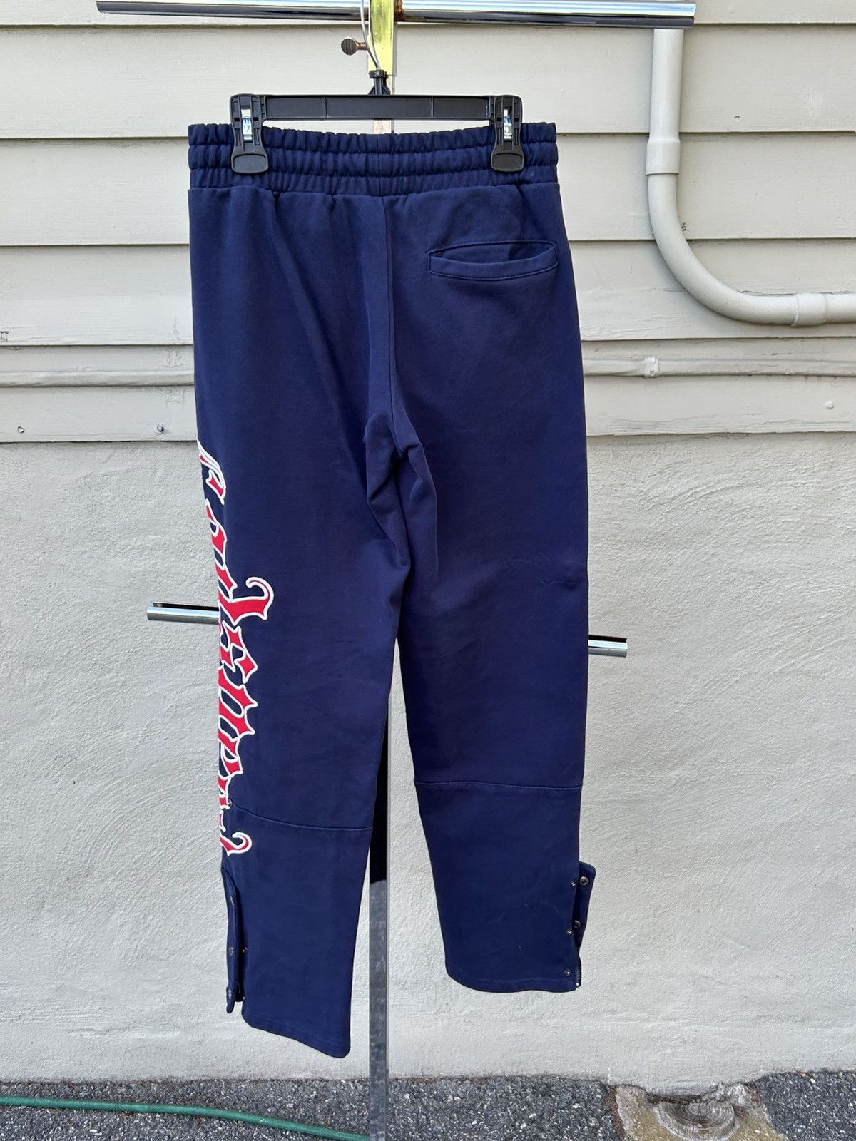 Godspeed Godspeed navy blue red sweatpants Size US 30 / EU 46 - 3 Thumbnail