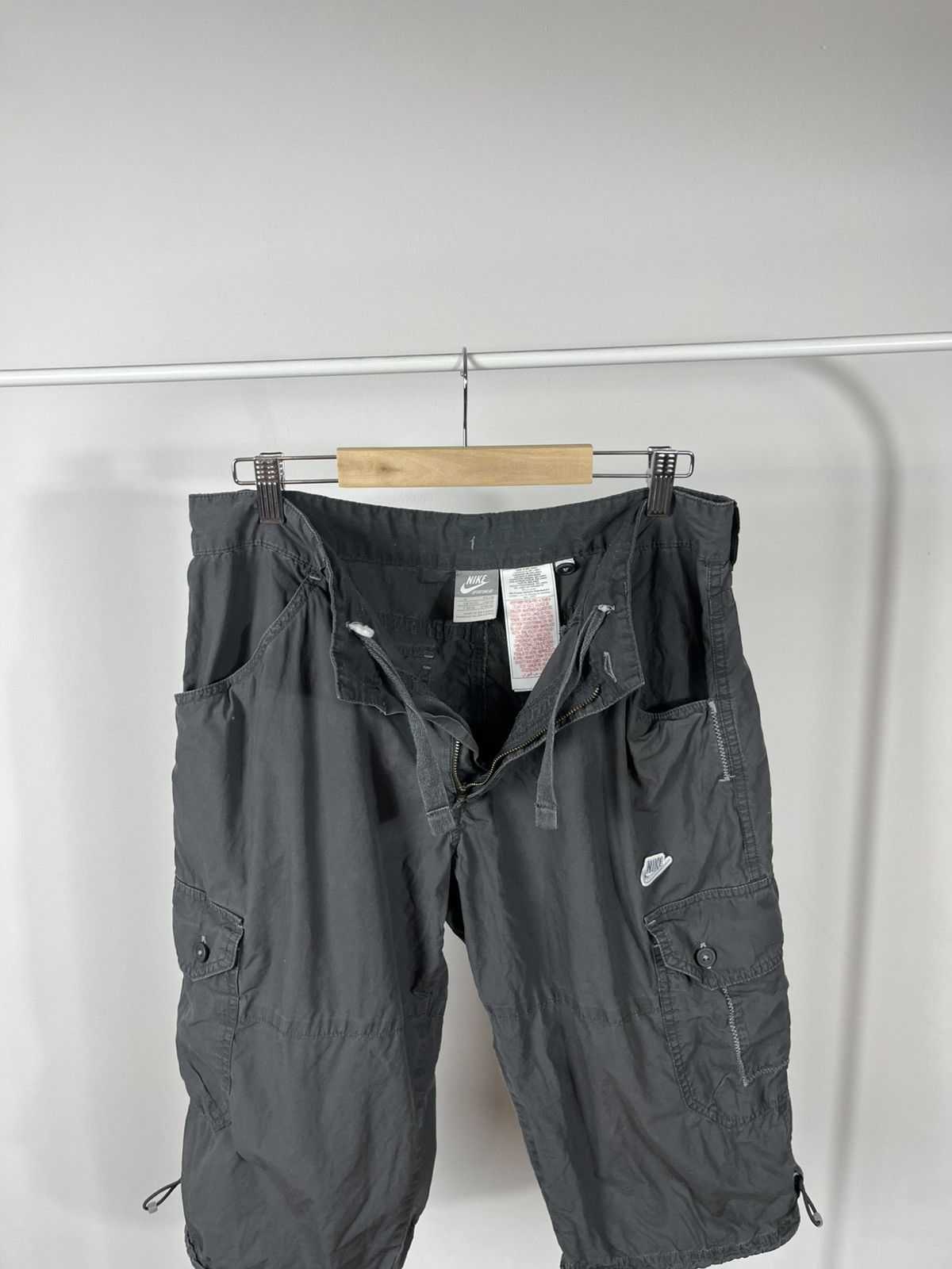 Nike Nike Sportswear Cargo Shorts Gray Size M Size US 32 / EU 48 - 8 Thumbnail