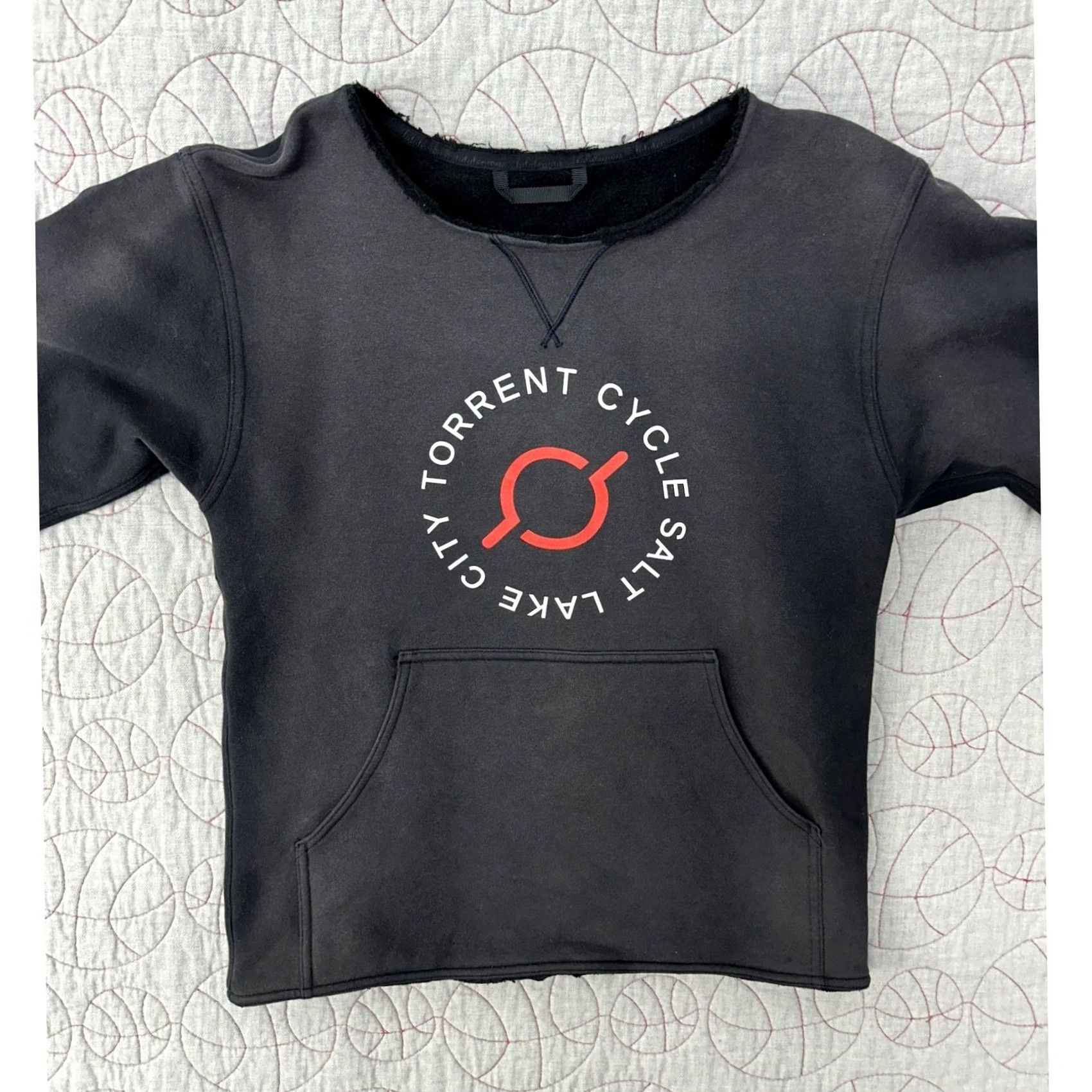 Lululemon Lululemon Pullover Black Scuba Oversized Crew SLC Torrent Cycle - Womens Size 2 Size XS / US 0-2 / IT 36-38 - 3 Thumbnail