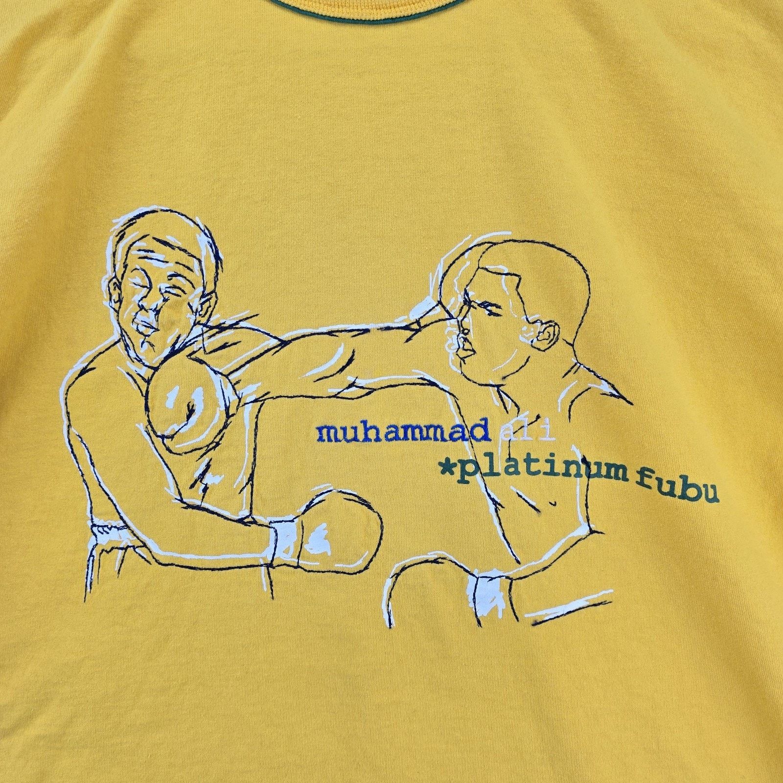 Fubu Vintage Fubu Platinum x Muhammad Ali Embroidered Shirt XXL Size US XXL / EU 58 / 5 - 3 Thumbnail