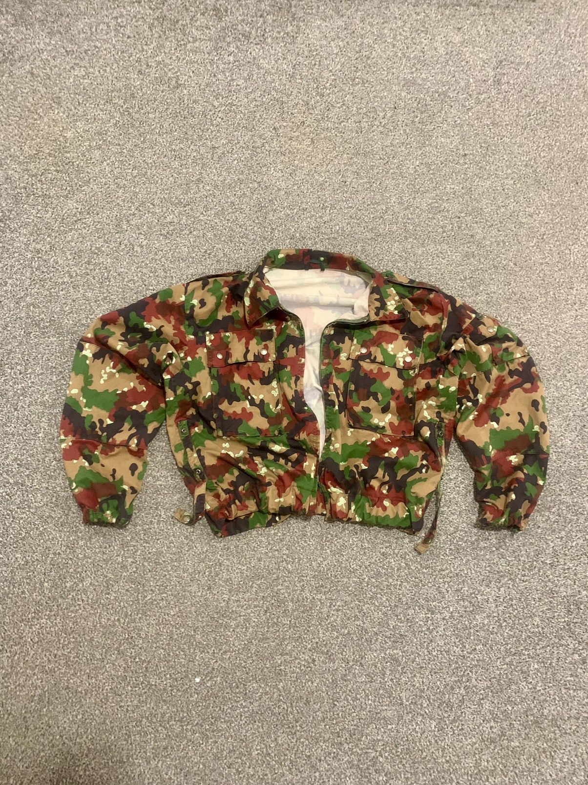 Other Swiss Alpenflage 80’s Combat Bomber Jacket Size US L / EU 52-54 / 3 - 1 Thumbnail