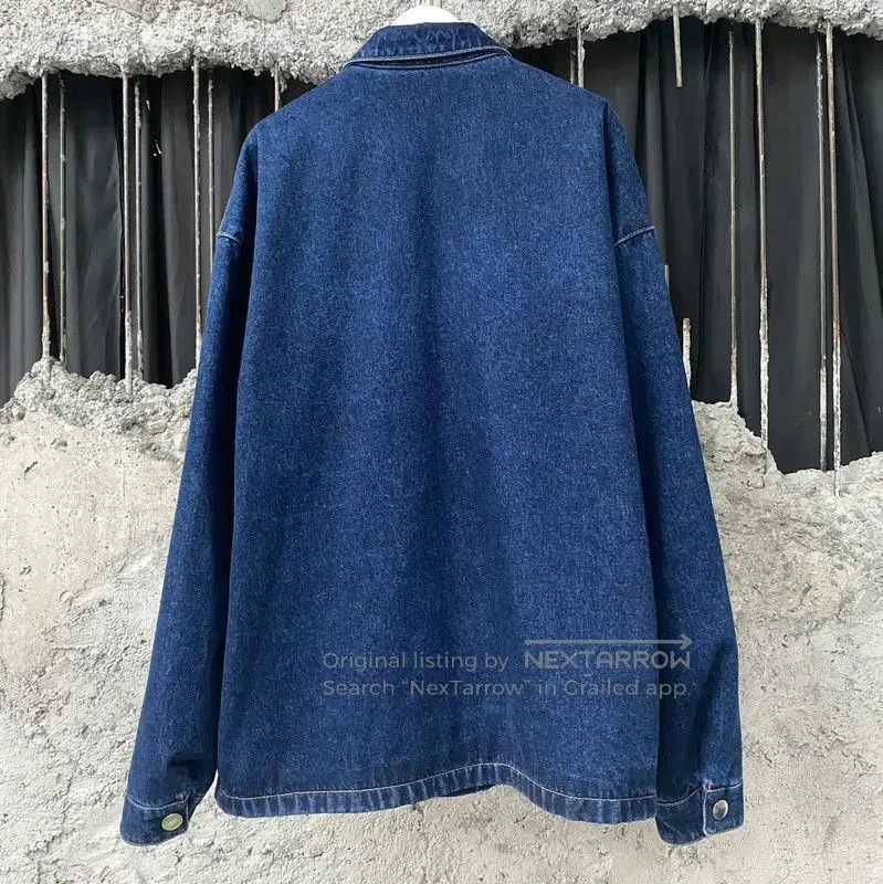 Prada Prada Deep Blue Cotton Long Sleeve Jacket. Size US L / EU 52-54 / 3 - 2 Thumbnail
