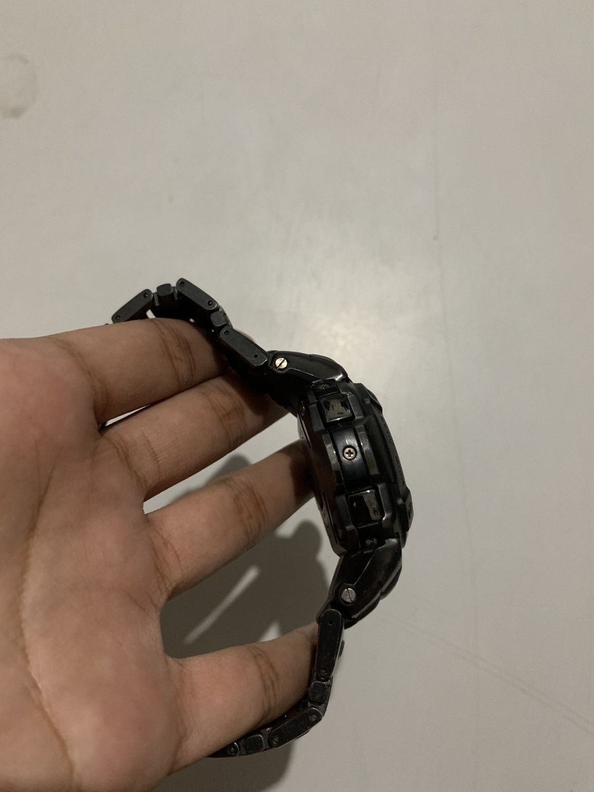 G Shock Watch Casio G-Shock Mrg 3000DJ Tough Solar Like New Original Size 40 - 3 Thumbnail