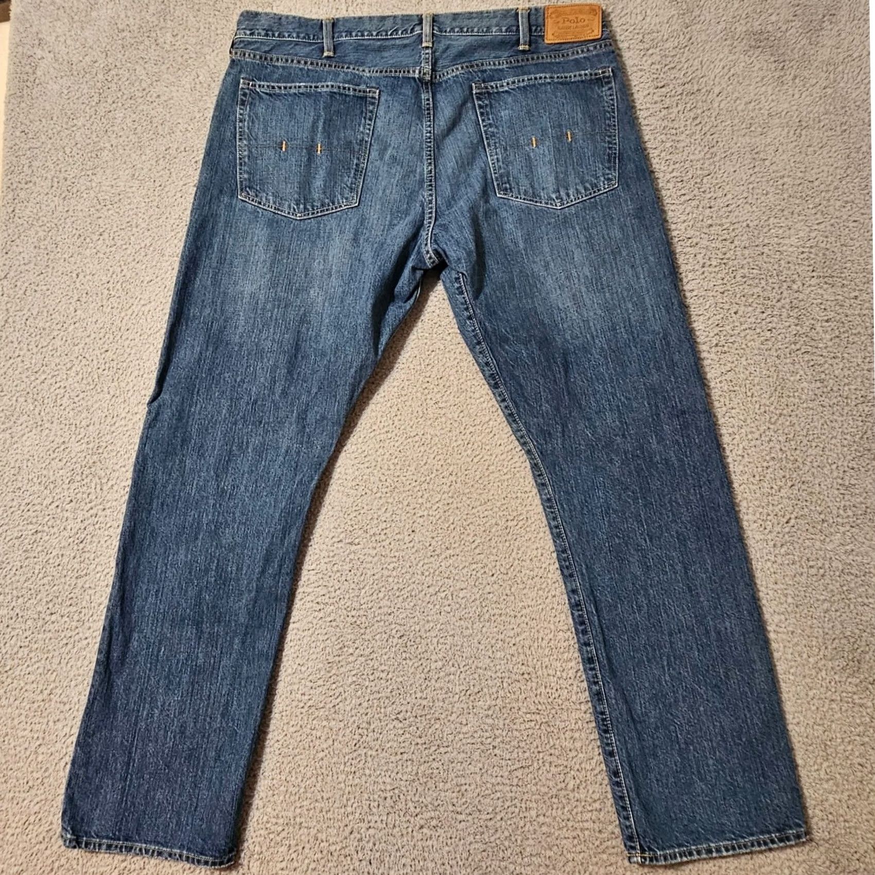 Polo Ralph Lauren Polo Ralph Lauren Hampton Straight Jeans Men's 40 x 32 Cotton Preppy Casual Size US L / EU 52-54 / 3 - 2 Thumbnail