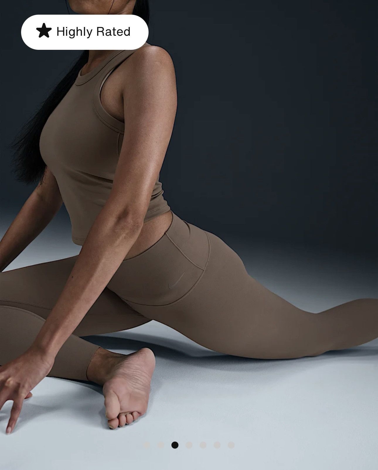 Nike Nike Zenvy Women's High-Waisted Full-Length Leggings Size 27" / US 4 / IT 40 - 3 Thumbnail
