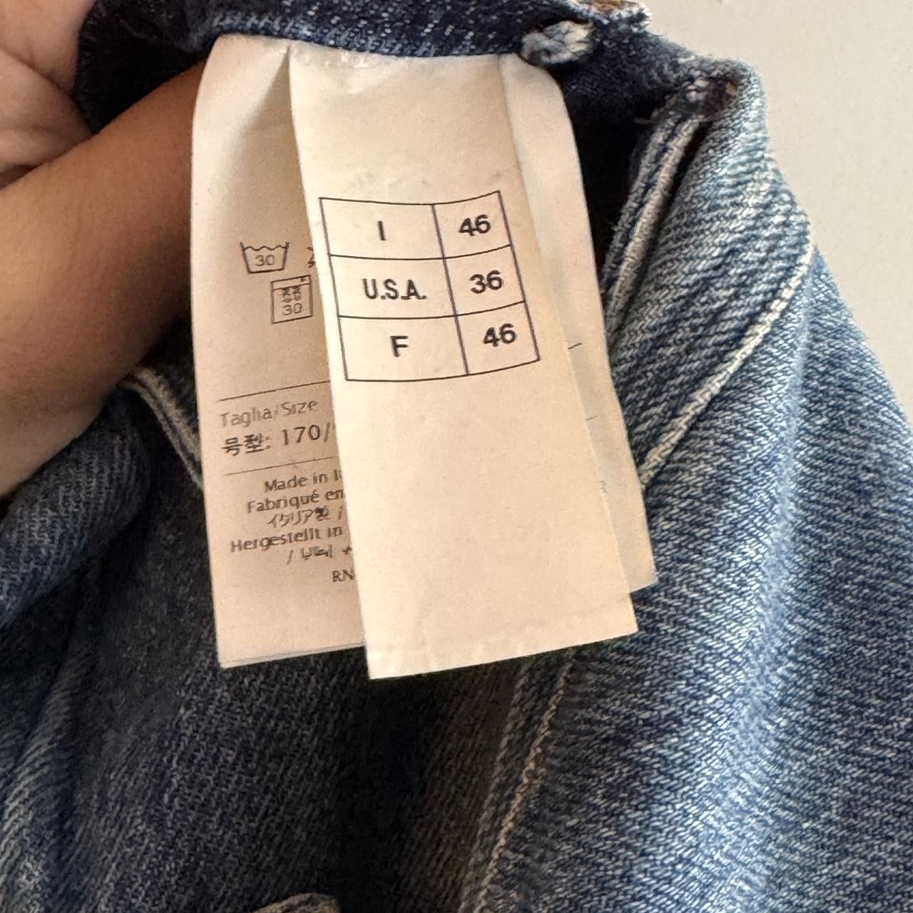 Valentino Valentino denim fused work/chore jacket Size US S / EU 44-46 / 1 - 8 Thumbnail