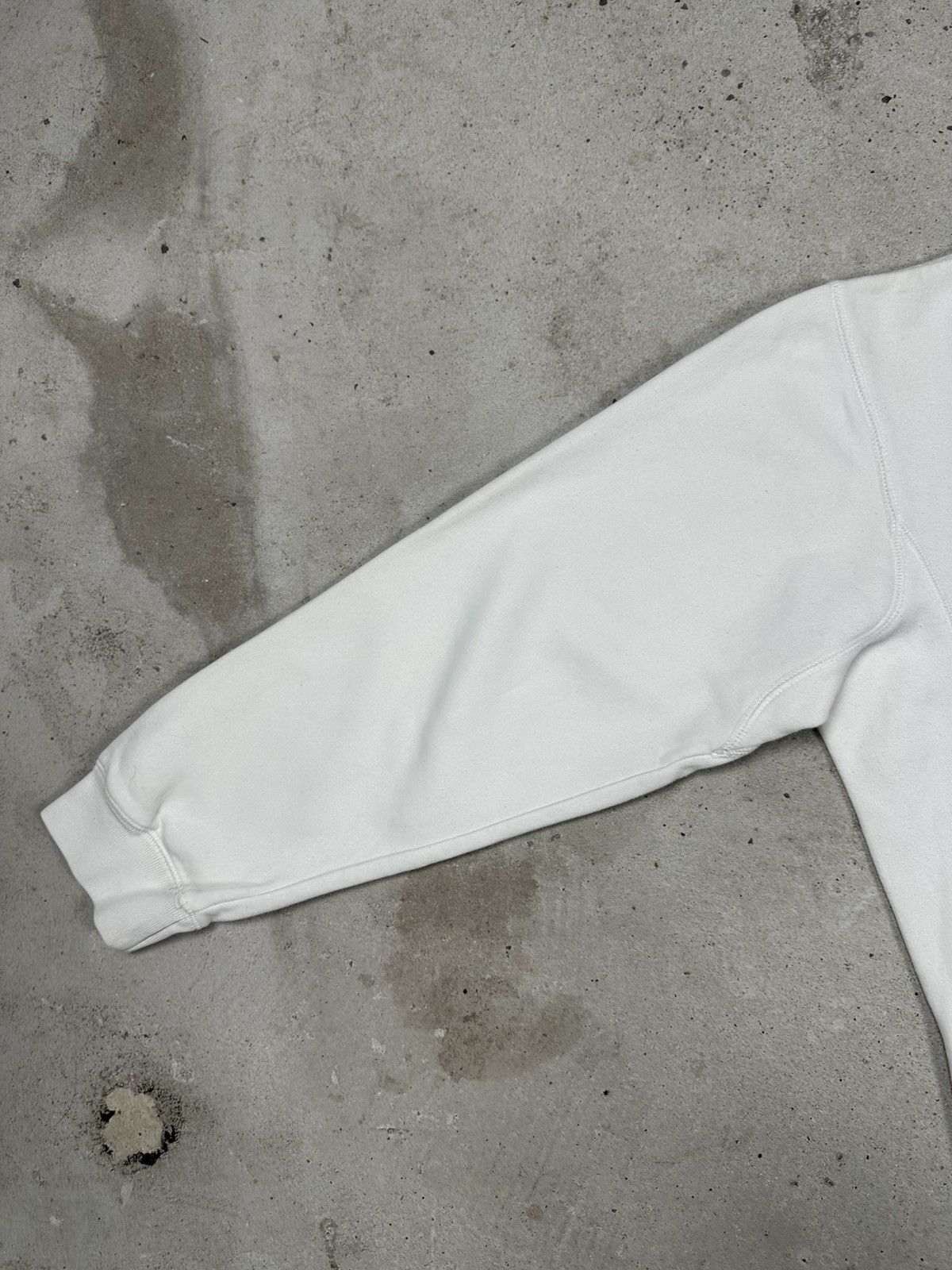 Nike × Vintage Vintage Y2K Nike White Center Big Swoosh Crewneck Size US S / EU 44-46 / 1 - 15 Thumbnail