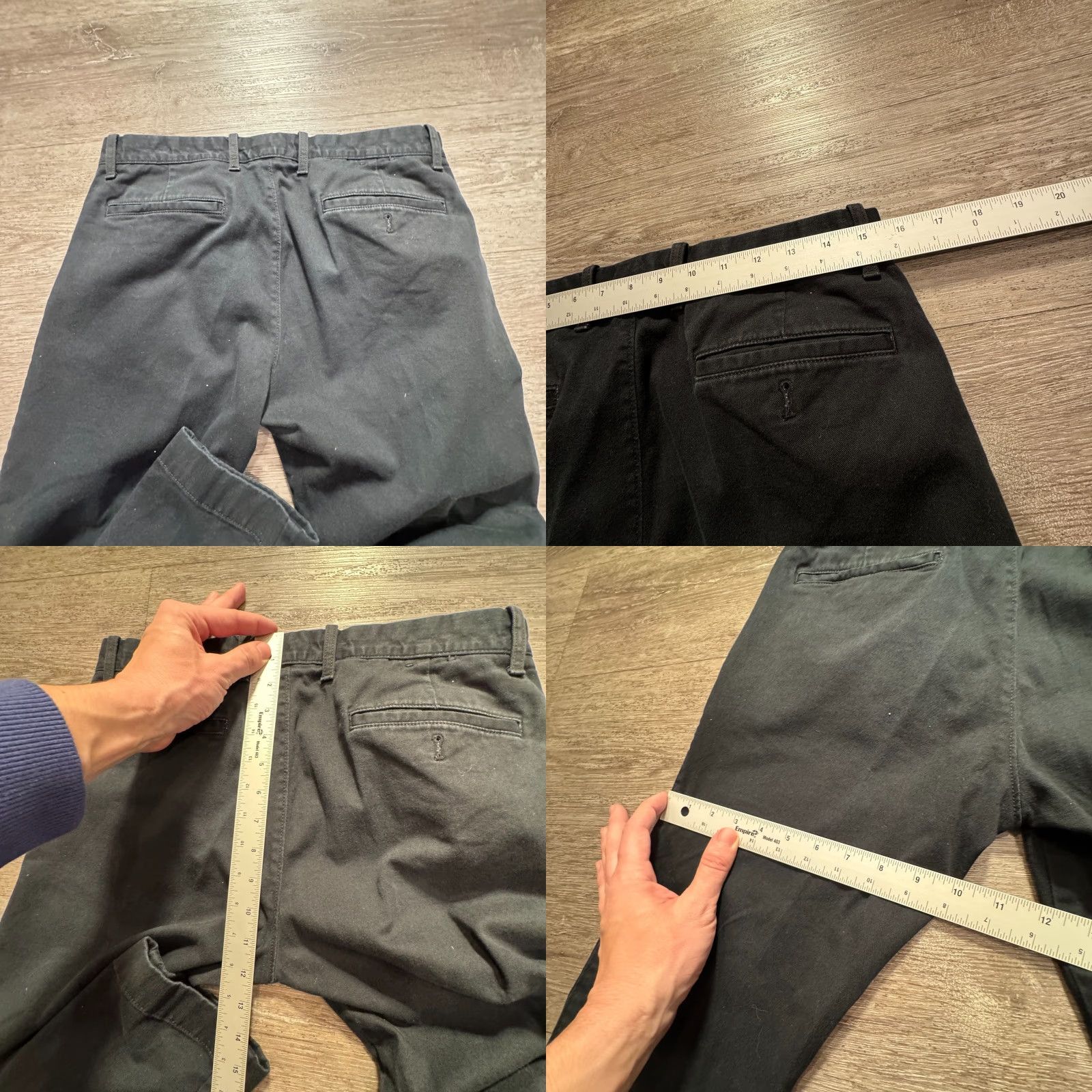 J.Crew J.CREW Pants Mens 30 Black Chino Flex Cotton Slim Straight 30x31 Preppy Size US 30 / EU 46 - 8 Thumbnail