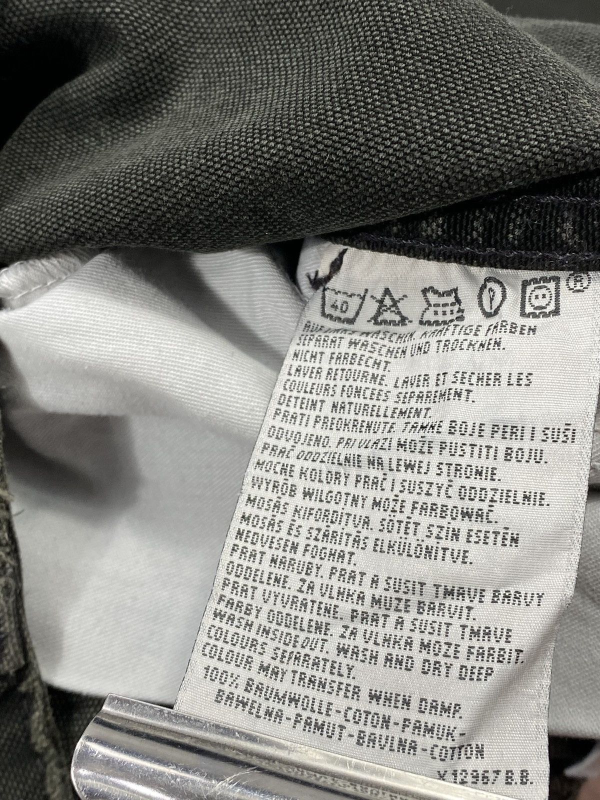 Levi's LASTDROP🔥90s Levis 676 Distressed Sunfaded Cargo Baggy Pants Size US 30 / EU 46 - 17 Thumbnail