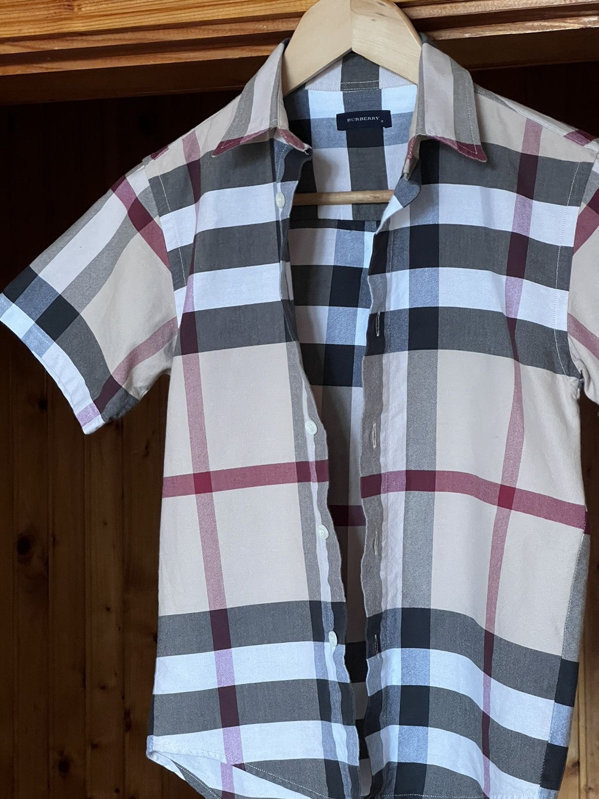 Burberry Burberry Kids Check Nova shirt size 8Y Size US XXS / EU 40 - 10 Thumbnail