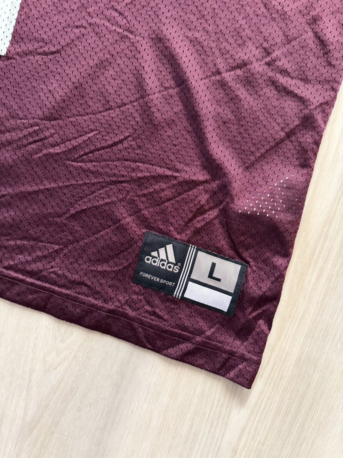 Adidas Vintage Adidas Texas A&M Football Jersey Size Adult L #7 Size US L / EU 52-54 / 3 - 3 Thumbnail