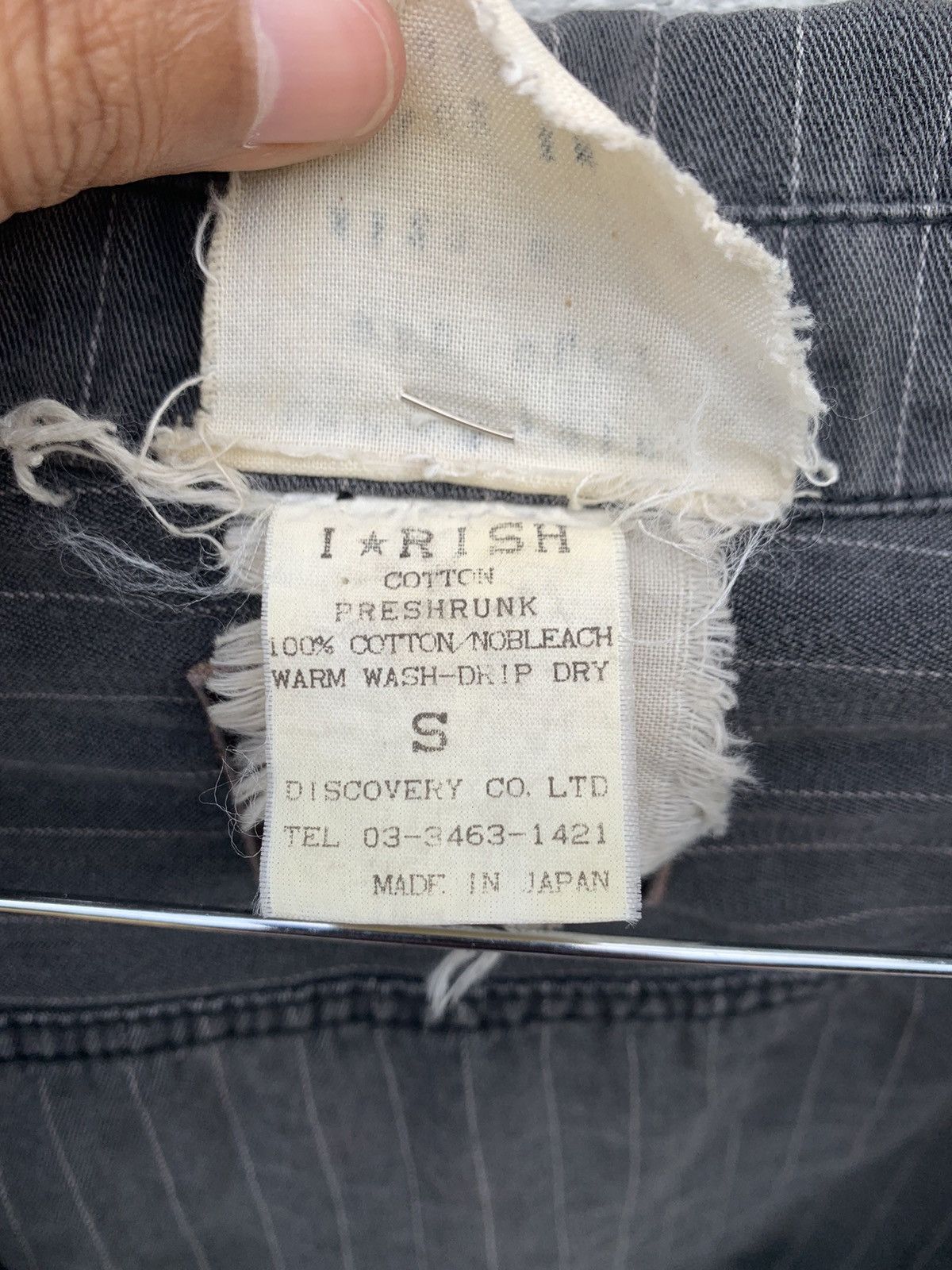 Japanese Brand LHP VS IRISH RAG CLOTH JACKET MADE IN JAPAN Size US S / EU 44-46 / 1 - 14 Thumbnail