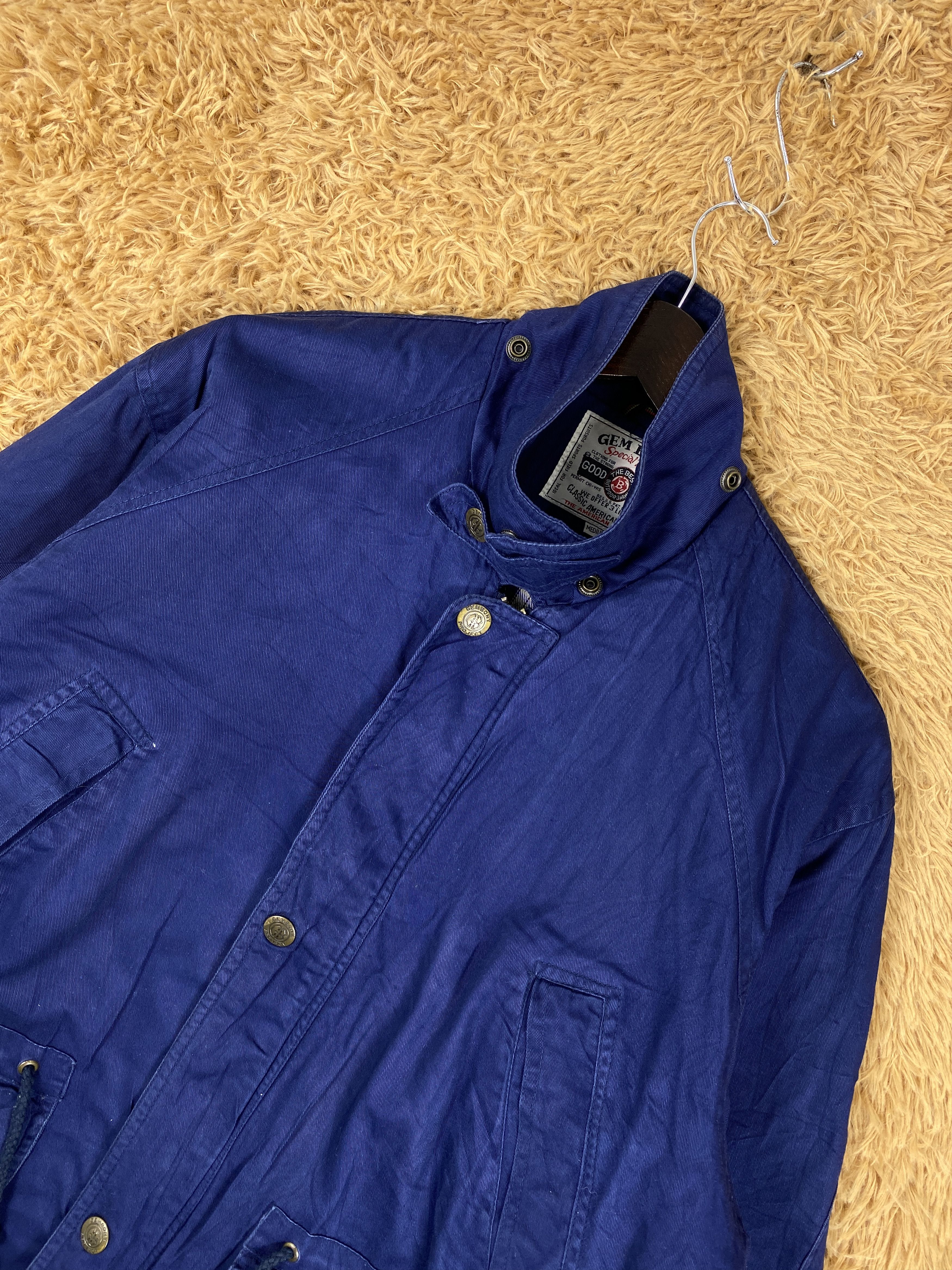 Japanese Brand Vintage Gembony Rugged Utility Flannel Lining Jacket J2183 Size US M / EU 48-50 / 2 - 2 Thumbnail