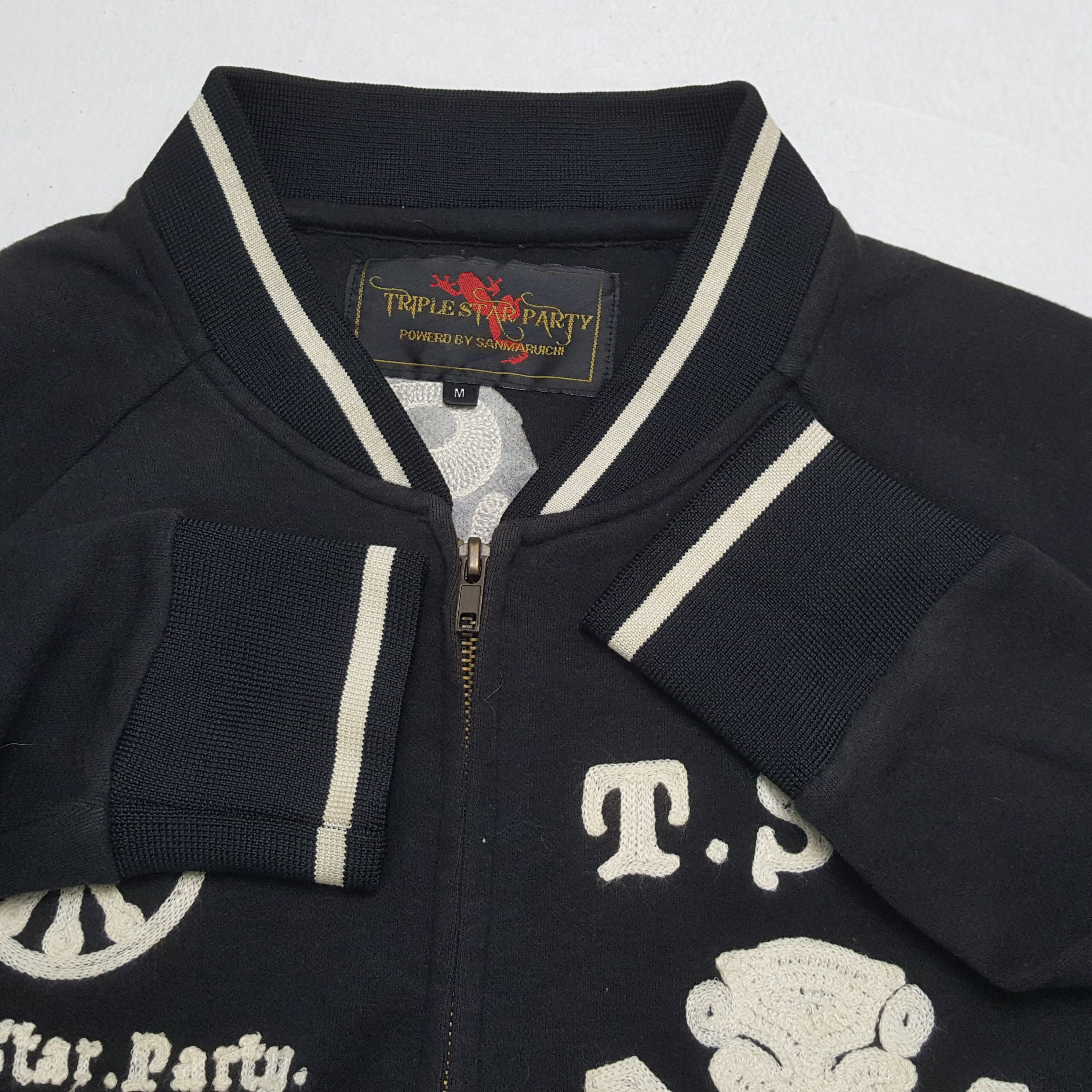 Japanese Brand TRIPLES STAR PARTY Streetwear Style Sweater Jacket Size US M / EU 48-50 / 2 - 10 Thumbnail