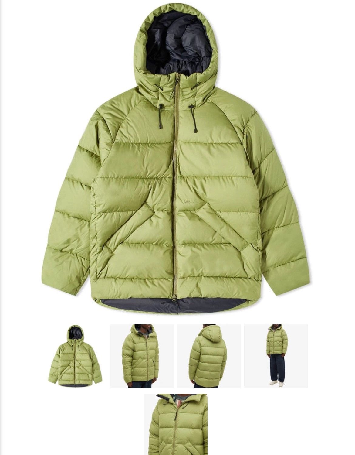 Adsum Adsum Alpine Puffer Jacket 2022 Moss Green size L MSRP $570 Size US L / EU 52-54 / 3 - 1 Thumbnail