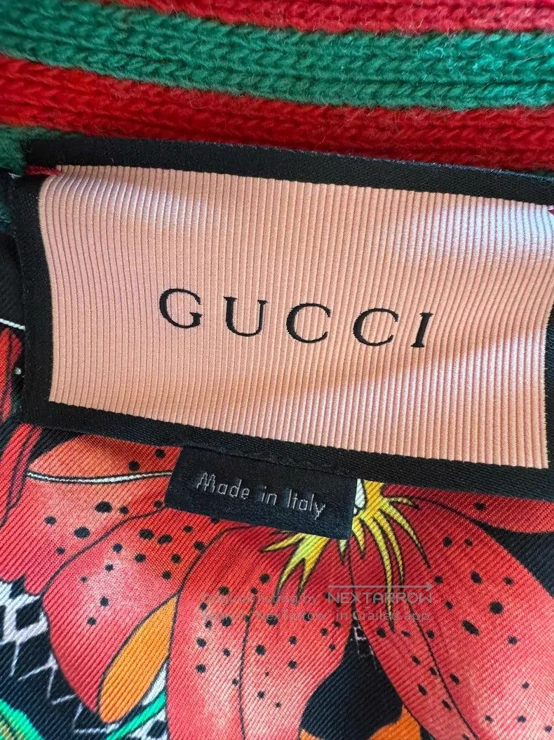Gucci Gucci Large logo full-print knitted cardigan coat Size XS / US 0-2 / IT 36-38 - 3 Thumbnail