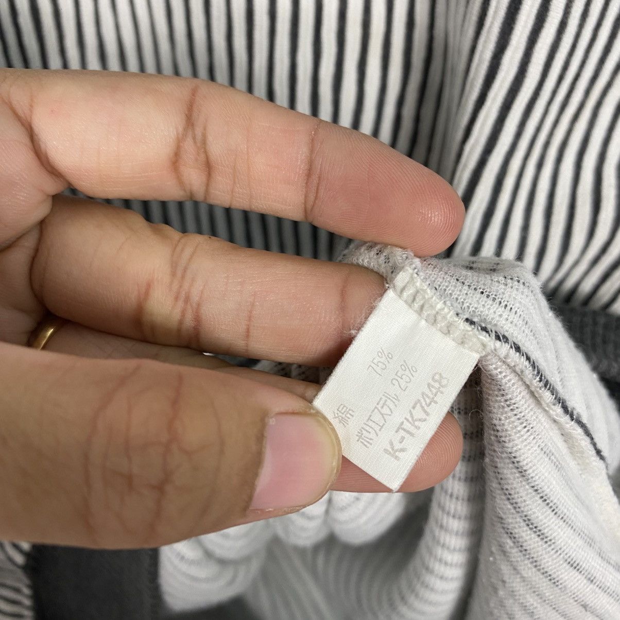 Japanese Brand Half Zipper Sweatshirt Striped Design Blonia Papa Cartoon Size US M / EU 48-50 / 2 - 15 Thumbnail