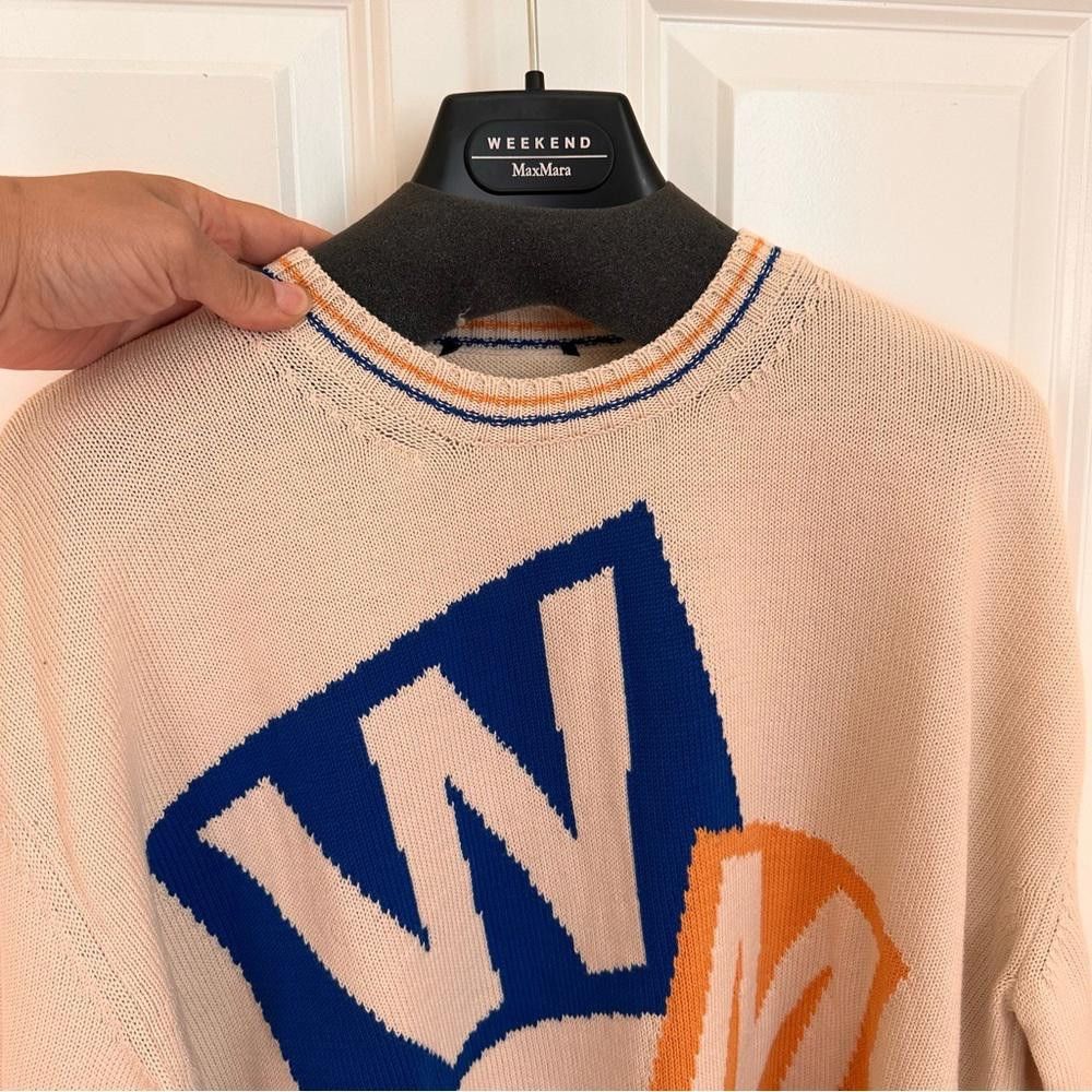 Designer Weekend Max Nara Label-cut Cotton Blend Yarn Sweater Sz: S Size S / US 4 / IT 40 - 7 Thumbnail