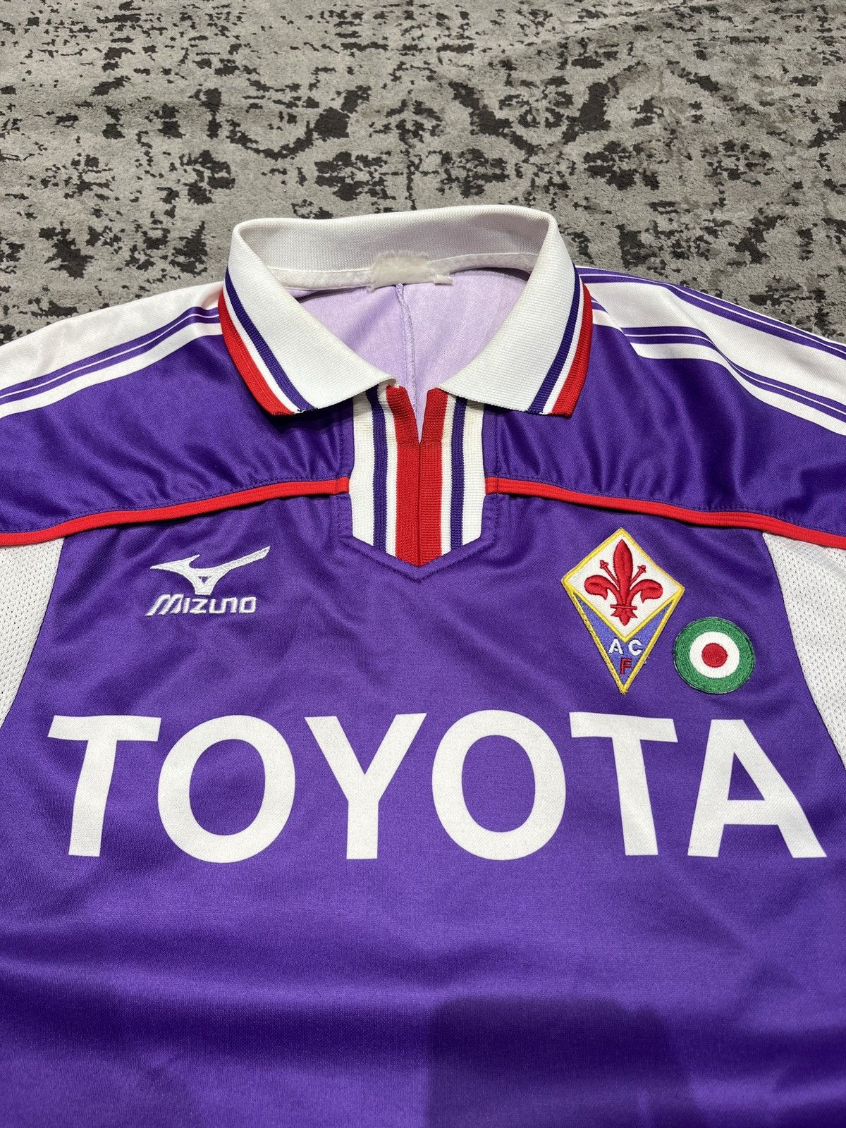 Vintage Rare Vintage Fiorentina 2001-02 Home Kit Long Sleeve Jersey Size US M / EU 48-50 / 2 - 8 Thumbnail