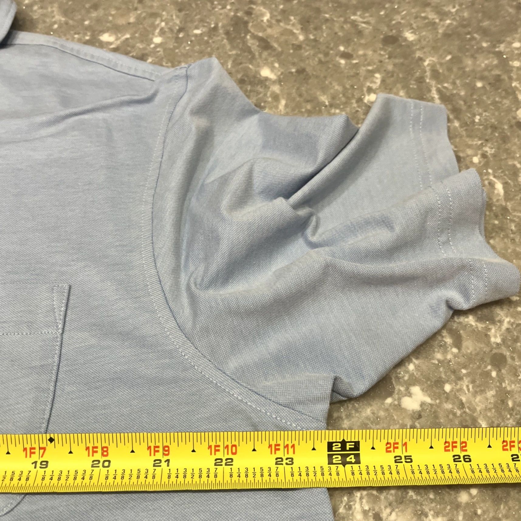 Peter Millar Peter Millar Polo Shirt Mens Cotton-Blend Performance Blue L Short Sleeve Collared Breathable Stretch Size US L / EU 52-54 / 3 - 4 Thumbnail