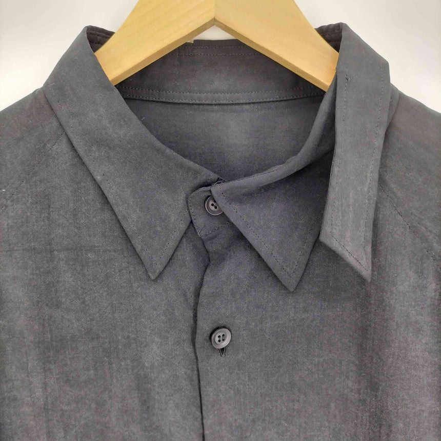 Yohji Yamamoto yohji yamamoto POUR HOMME 24SS CELLULOSE LONG SHIRT Size US M / EU 48-50 / 2 - 3 Thumbnail