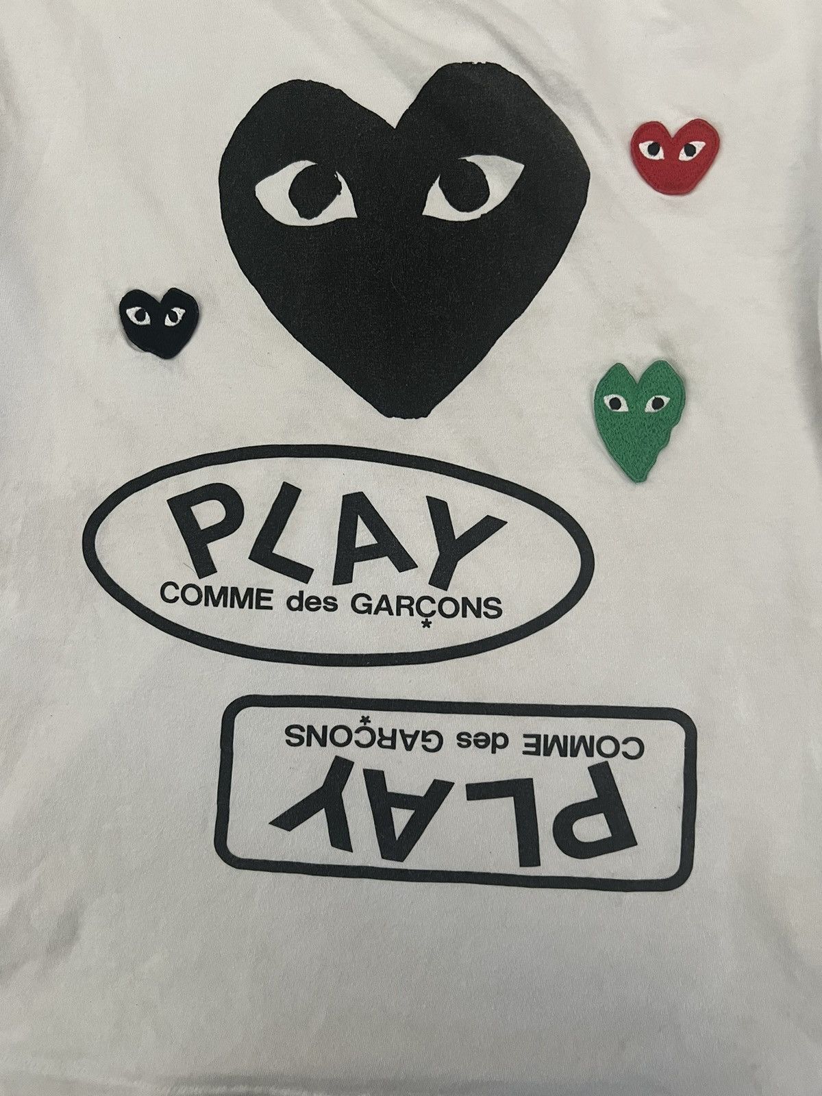 Comme des Garcons × Comme des Garcons PLAY Comme Des Garçons PLAY Tee Size US M / EU 48-50 / 2 - 2 Thumbnail