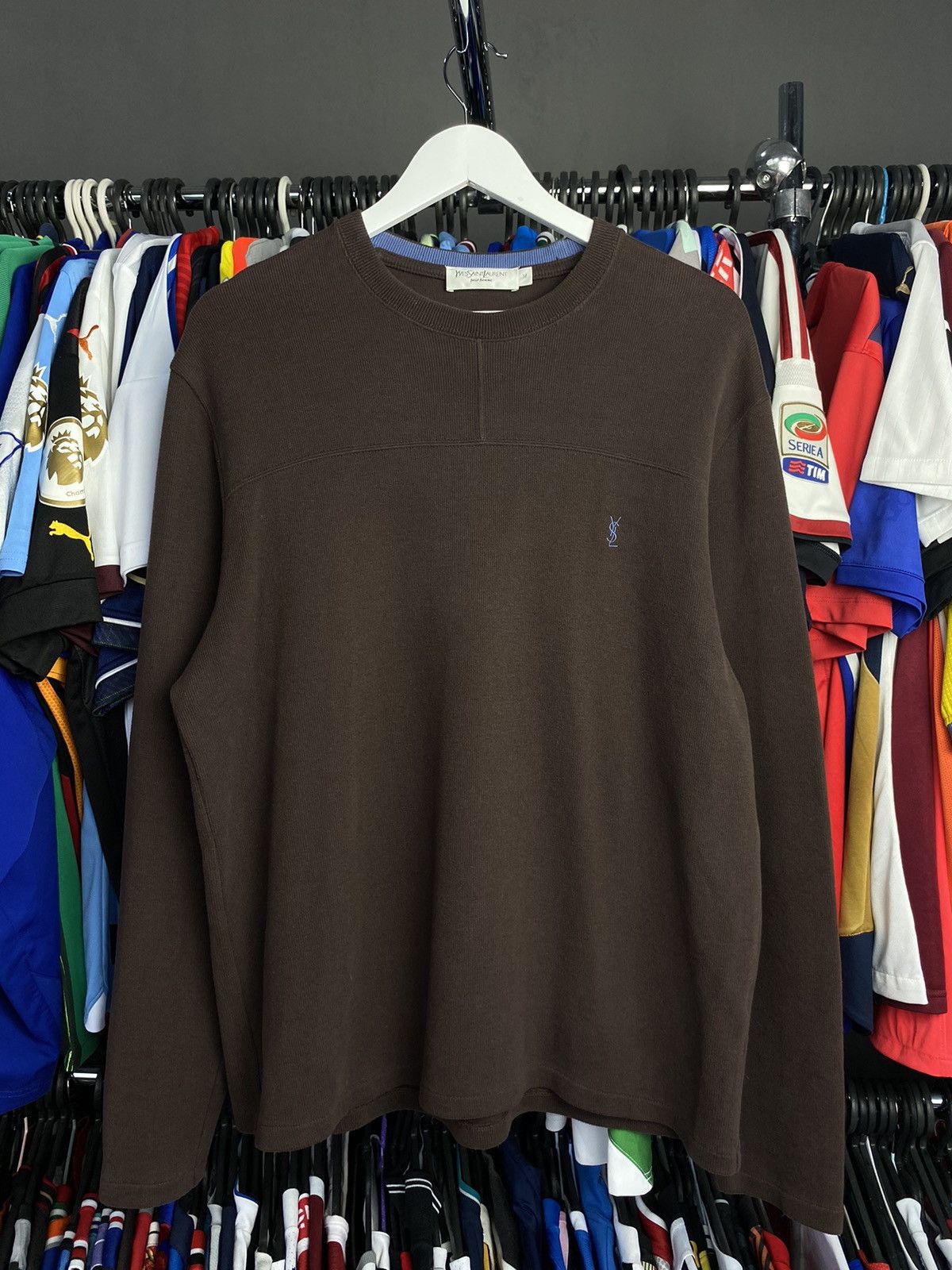 Yves Saint Laurent Vintage YSL Yves Saint Laurent Archival Boxy Sweatshirt M Size US M / EU 48-50 / 2 - 1 Thumbnail