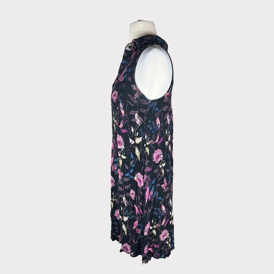 Mossimo Mossimo Supply Co. | Floral Collared Dress | Small Size S / US 4 / IT 40 - 2 Thumbnail