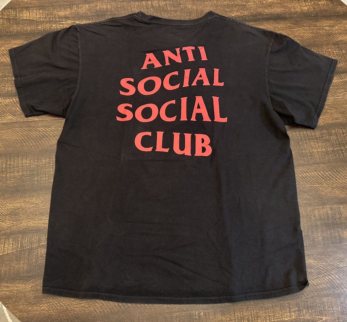 Anti Social Social Club Anti Social Social Club China Tee T Shirt Black Size L Size US L / EU 52-54 / 3 - 1 Thumbnail