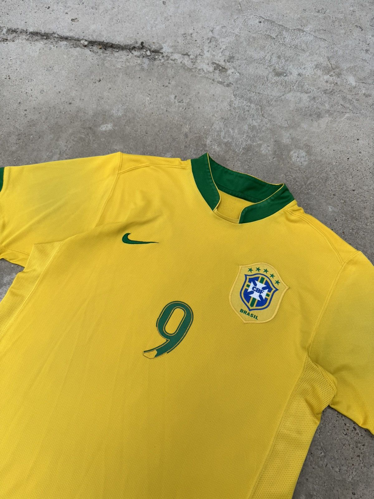 Nike VINTAGE NIKE BRAZIL RONALDO JERSEY NR 9 SHAMZ Size US M / EU 48-50 / 2 - 3 Thumbnail