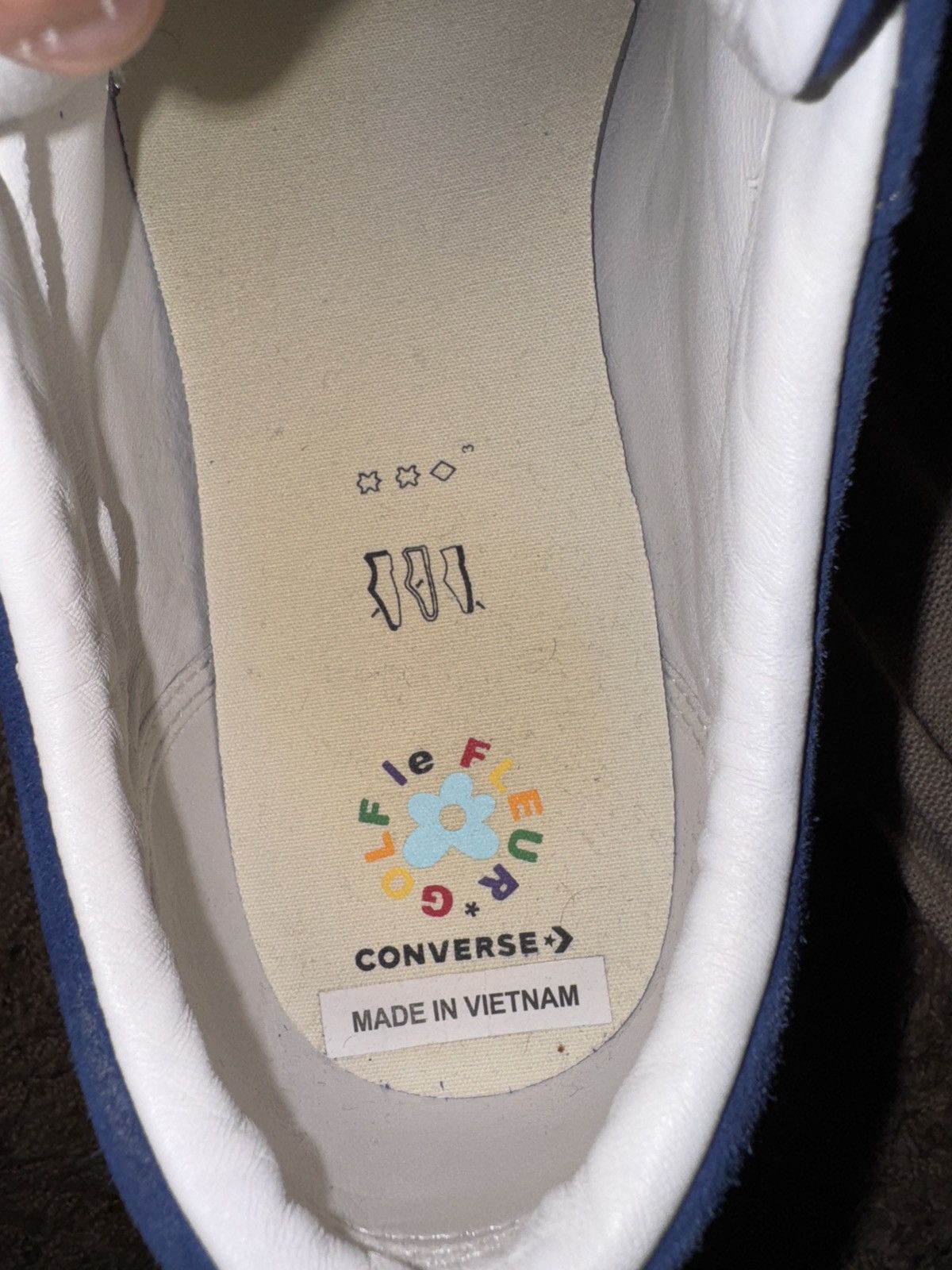 Converse × Golf le Fleur Golf le Fleur x Converse One Star Ox - Tyler the Creator Size US 12 / EU 45 - 7 Thumbnail