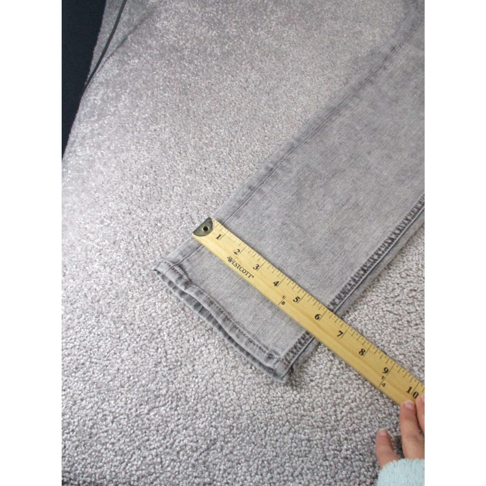 Vintage VINTAGE Adriano Goldschmied Jen 7 Jeans Womens 6 Slim Boyfriend Gray Denim NEW Size 28" / US 6 / IT 42 - 5 Thumbnail