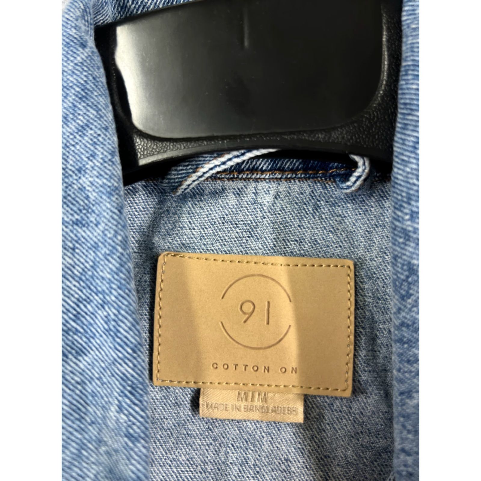 Cotton On VINTAGE 91 Cotton On Jacket Denim Blue Button Up Pockets Women Medium 80s 90s Womens Size M / US 6-8 / IT 42-44 - 6 Thumbnail