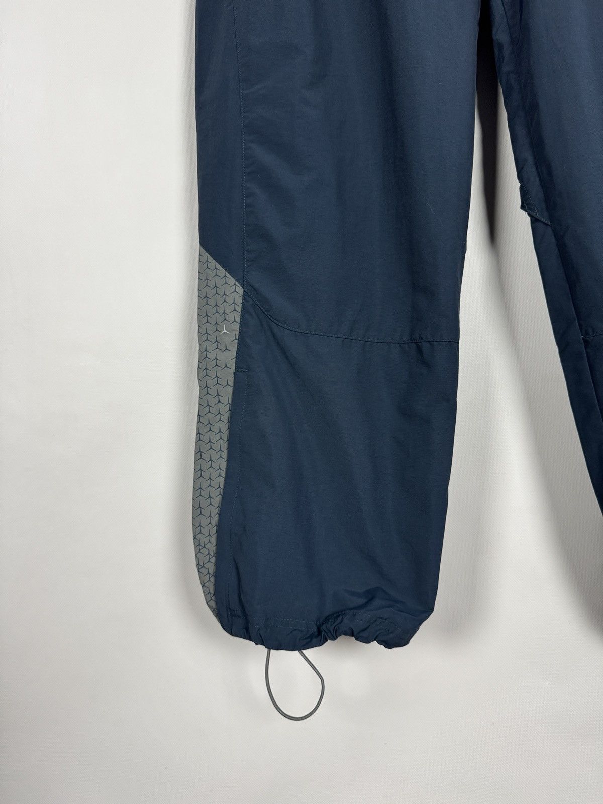 Nike Nike Vintage Track Pants Navy Blue Drawstring Cuffs Y2K XXL Size US 40 / EU 56 - 4 Thumbnail