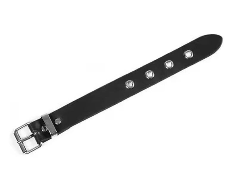 Japanese Brand Punk PU Leather Buckle Adjustable Bracelet Size ONE SIZE - 4 Thumbnail