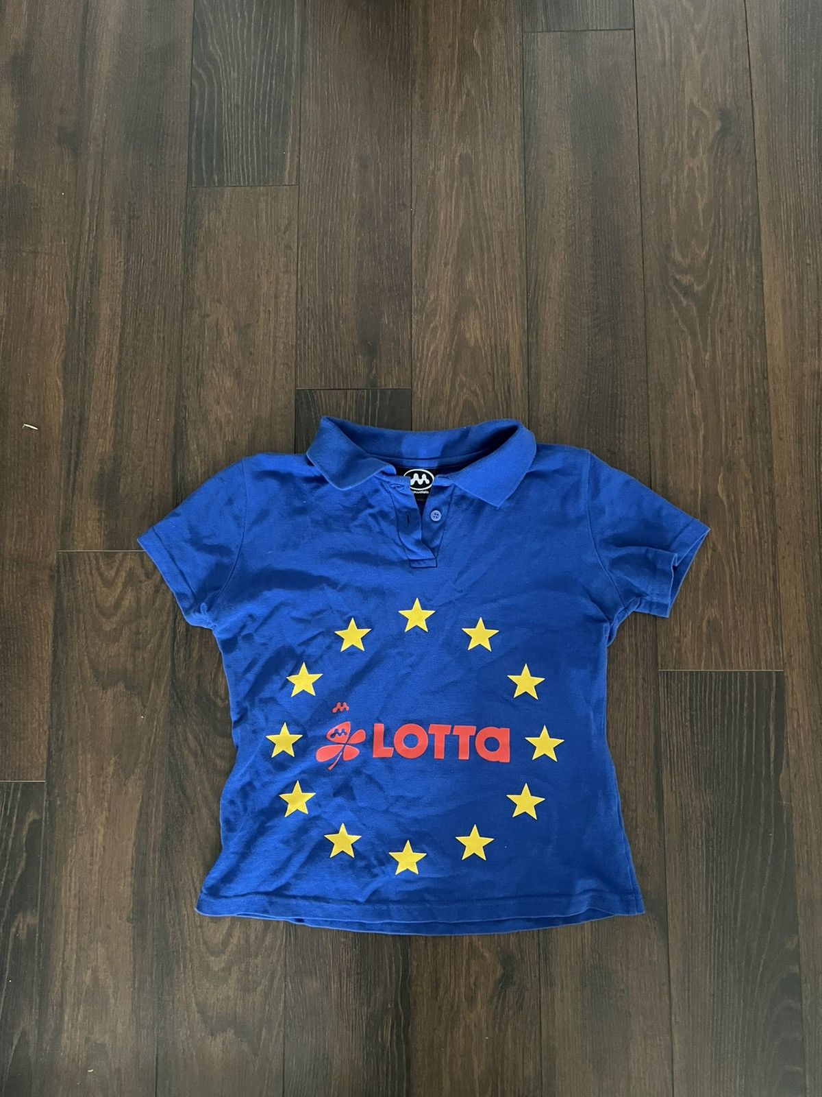 24SS mowalola クロップド ポロシャツ lotta kanye - メルカリ