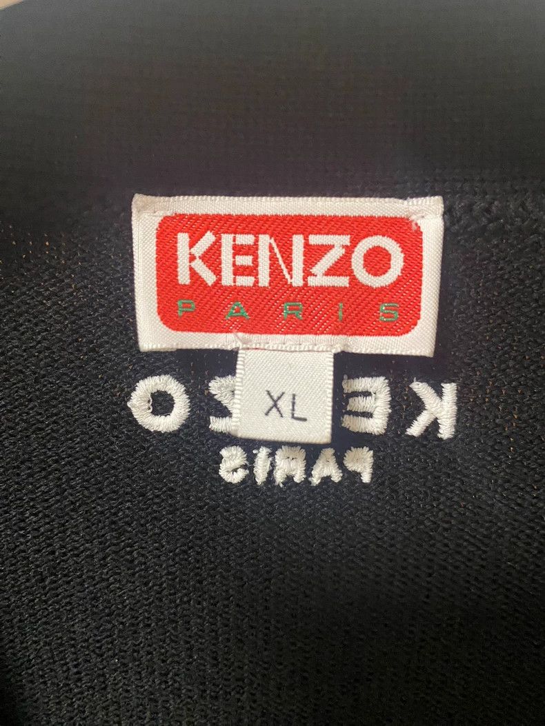 Kenzo KENZO Bauhinia Men's Classic Wool Knit Cardigan Size US XL / EU 56 / 4 - 3 Thumbnail