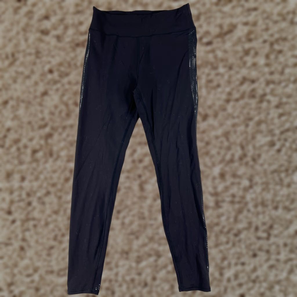 Lululemon Lululemon Wunder Under Pants Womens 12 Black Plank To Pike Everlux Yoga 28" Zip Pocket Size 34" / US 12 / IT 48 - 1 Thumbnail