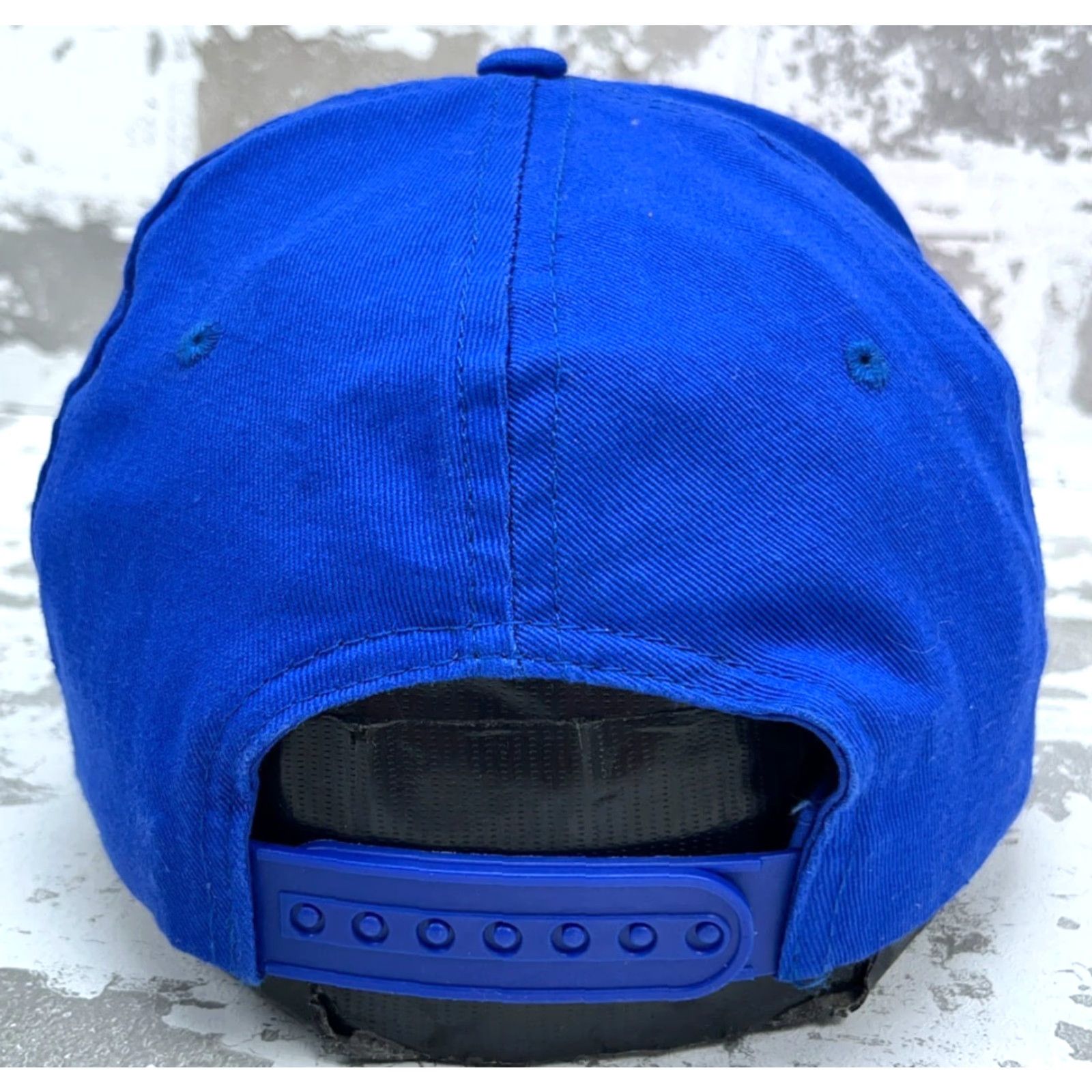 Vintage Captain America Hat Cap Snap Back Blue Red Marvel Comics High Dome Shield Adult Size ONE SIZE - 5 Thumbnail