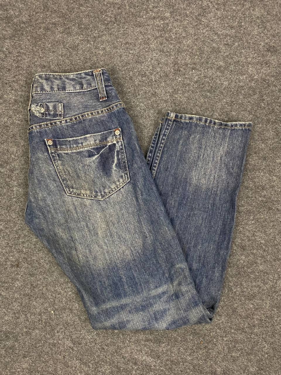 Japanese Brand vintage japanese brands distressed patchwork denim Size 30" / US 8 / IT 44 - 2 Thumbnail