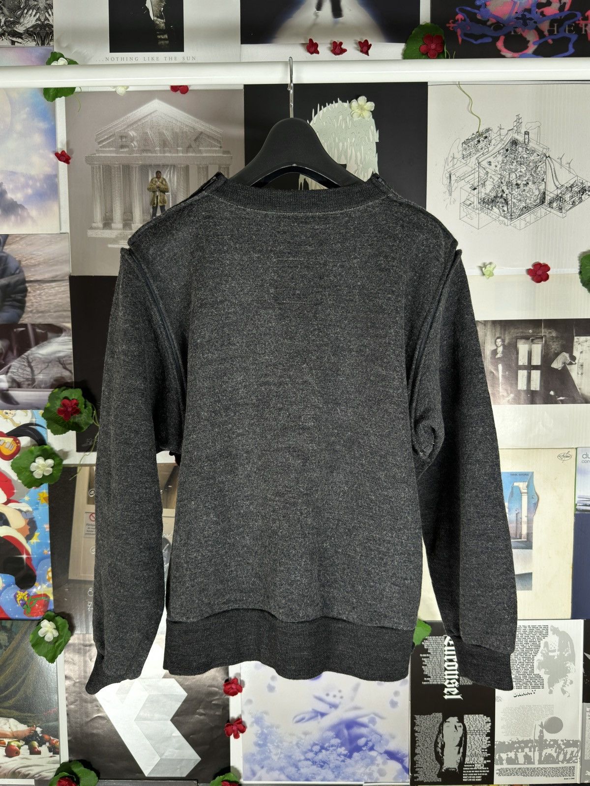 Undercover AW99 "Ambivalence" Small Parts Blank Generation Sweater Size US M / EU 48-50 / 2 - 2 Thumbnail