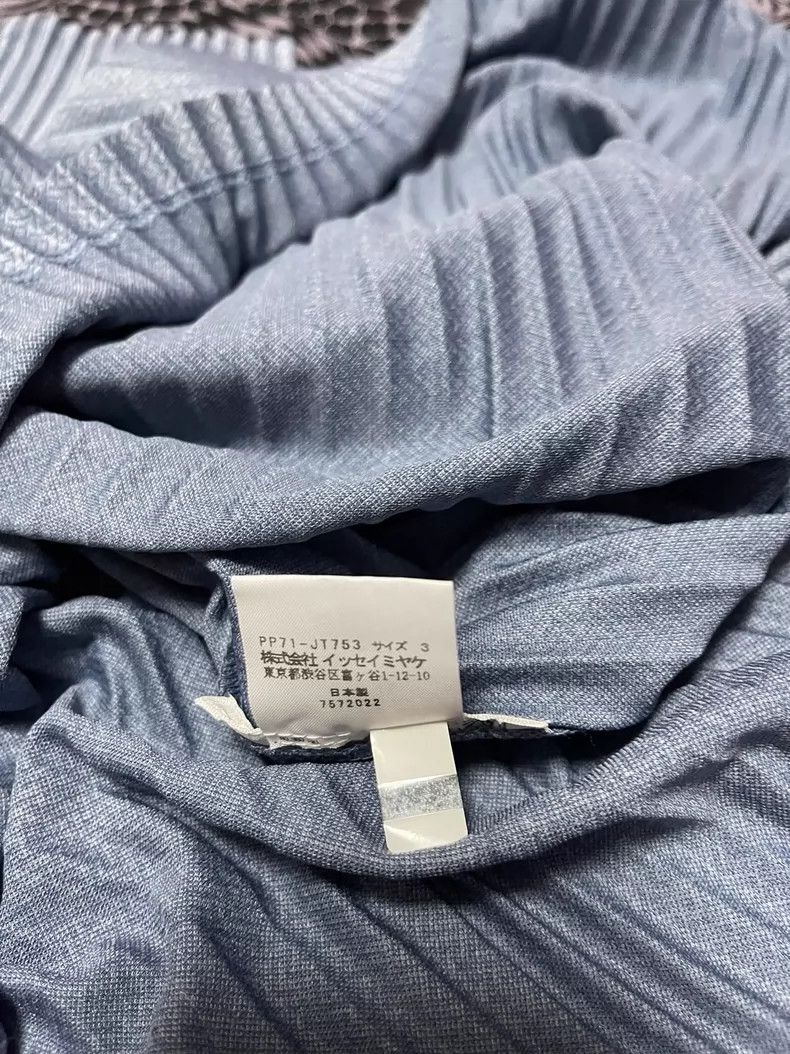 Issey Miyake Issey Miyake Haze blue pleated vest Size L / US 10 / IT 46 - 5 Thumbnail