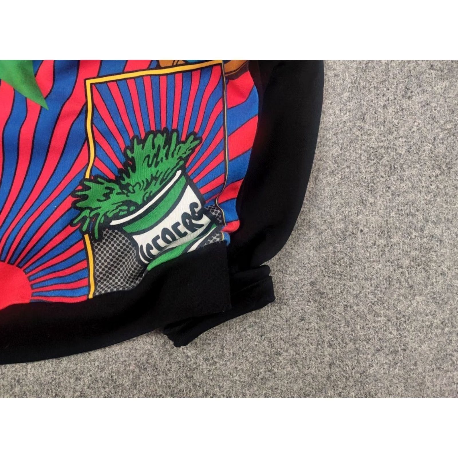 Vintage Iceberg Popeye Sweatshirt Pullover Vintage Style Crew Chek Stripe Art Print Size US XL / EU 56 / 4 - 5 Thumbnail