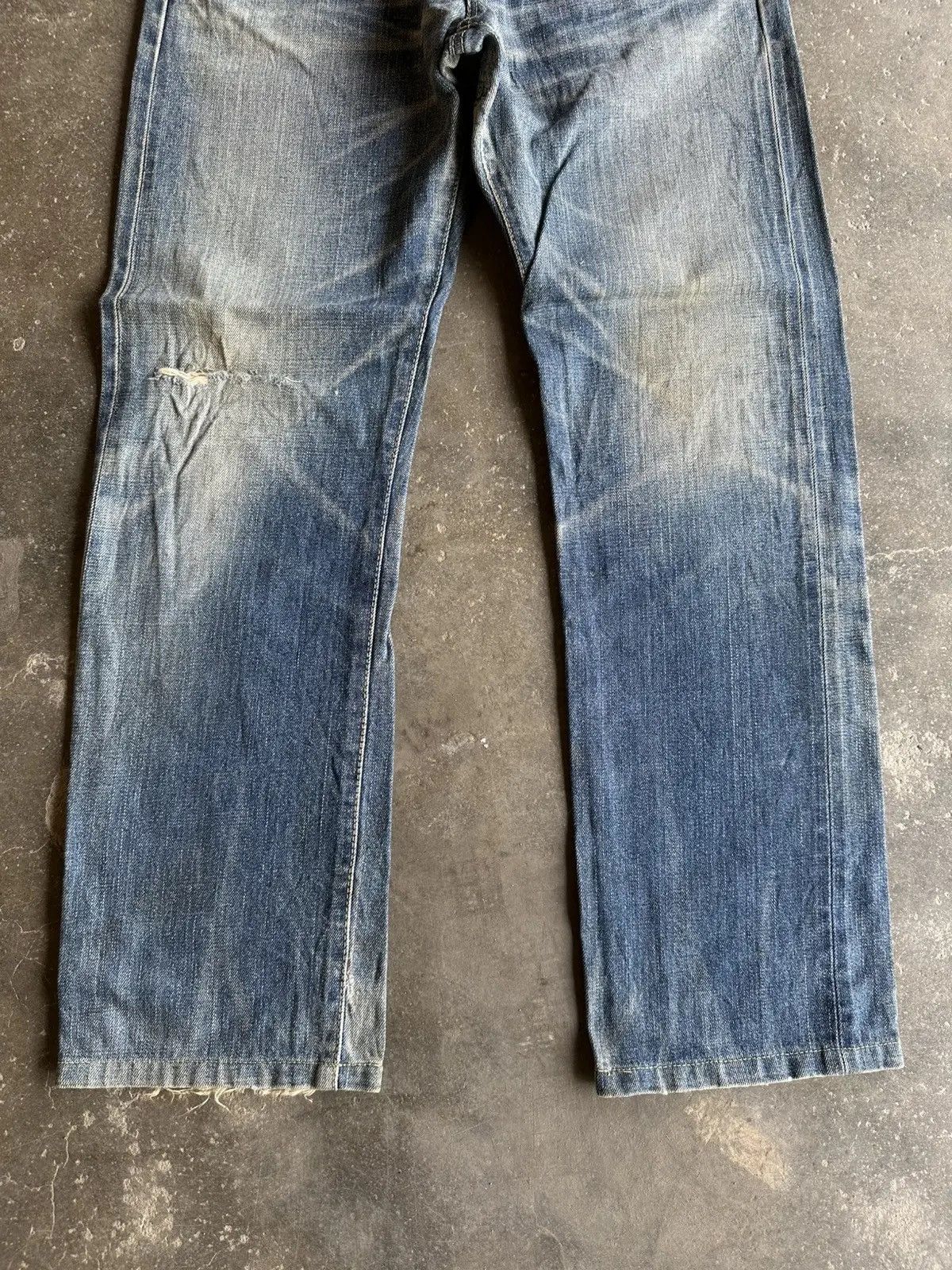 Vintage SEND OFFER🍁VINTAGE EDWIN JEANS REDLINE/SELVEDGE DENIM PANTS Size US 30 / EU 46 - 6 Thumbnail