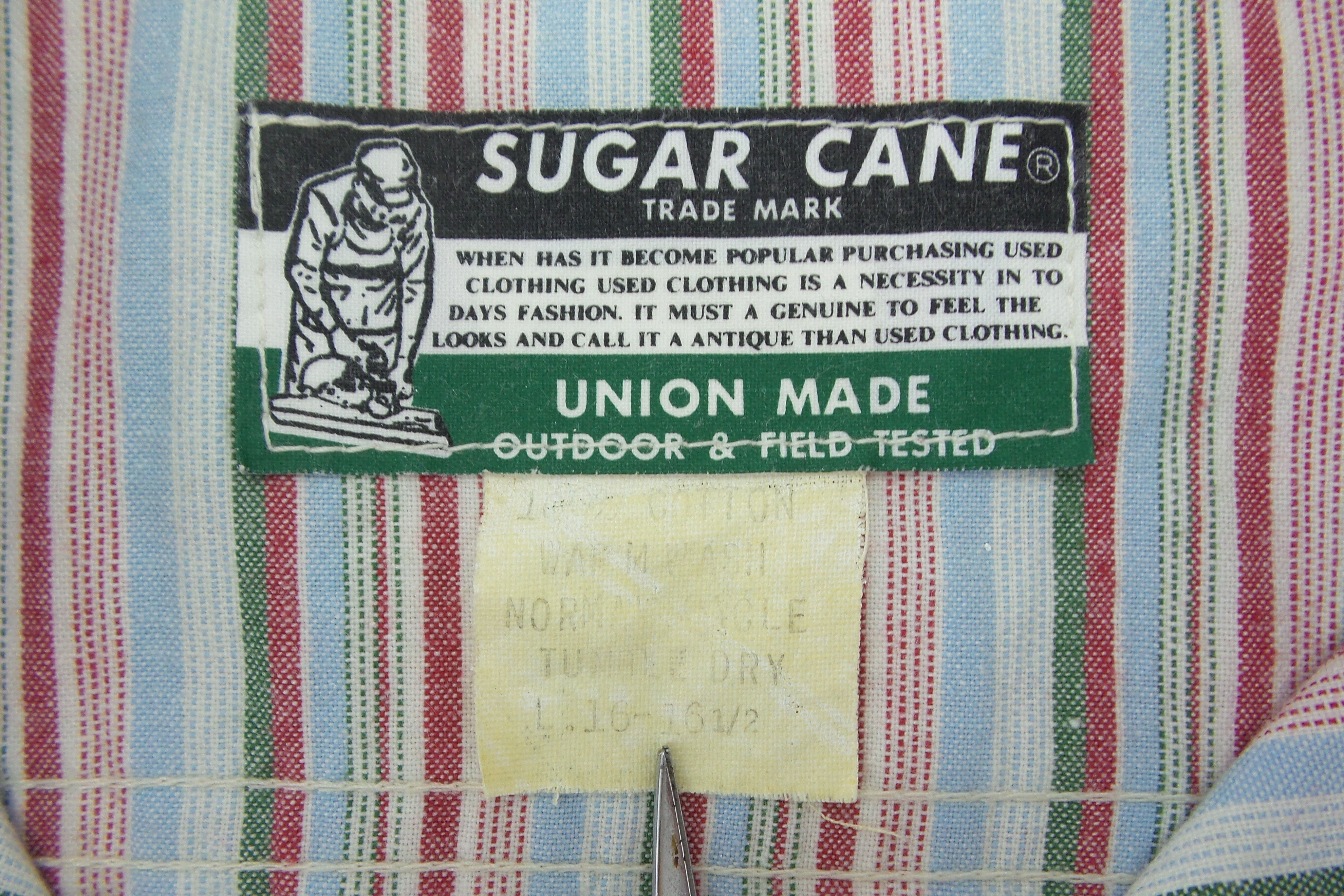 Japanese Brand × Sugar Cane × Toyo Enterprises Sugar Cane Double Pockets Stripes Shirts Size US L / EU 52-54 / 3 - 3 Thumbnail