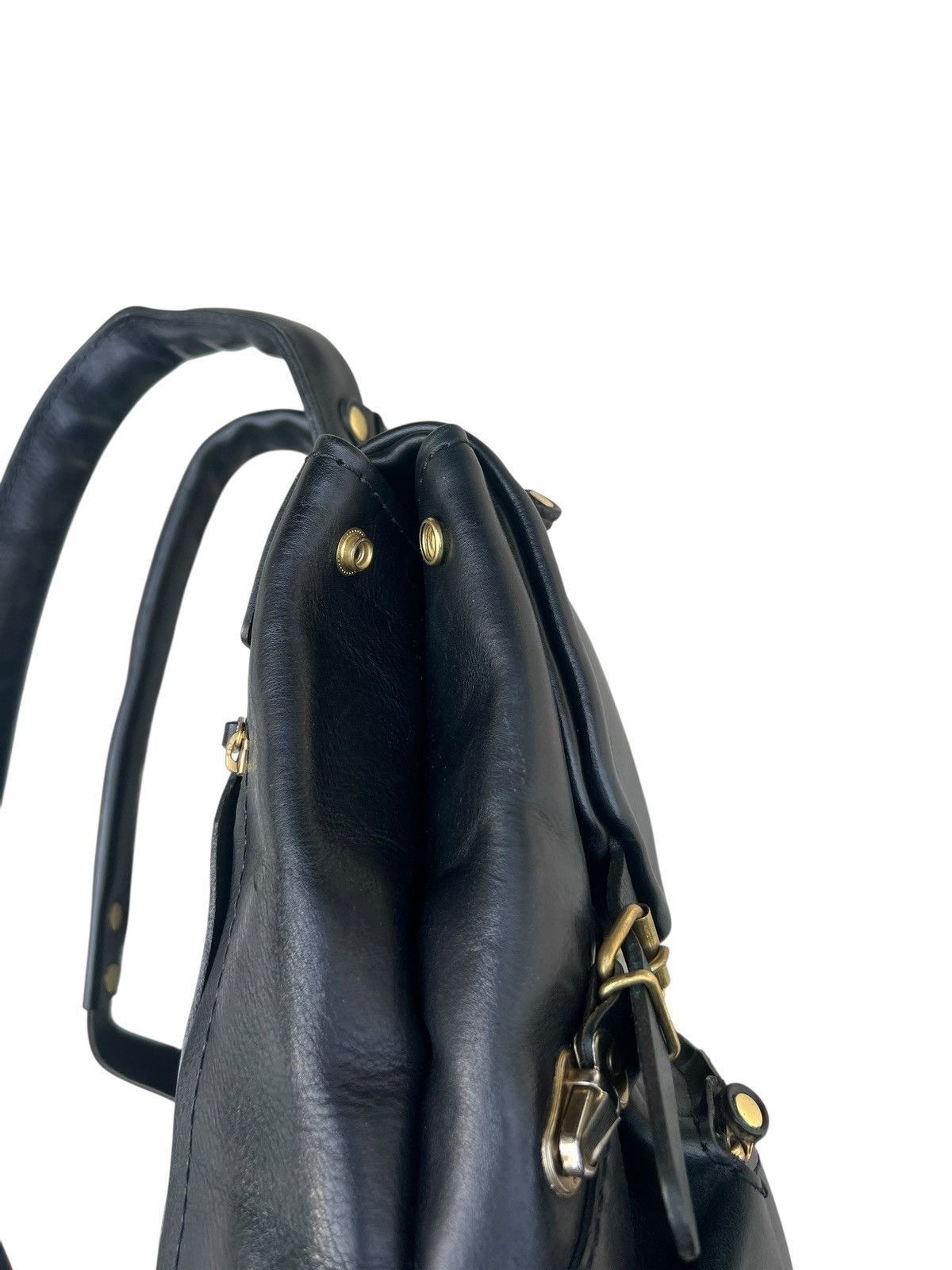 Leather Horsehide Leather Backpack By HERZ Japan Size ONE SIZE - 17 Thumbnail