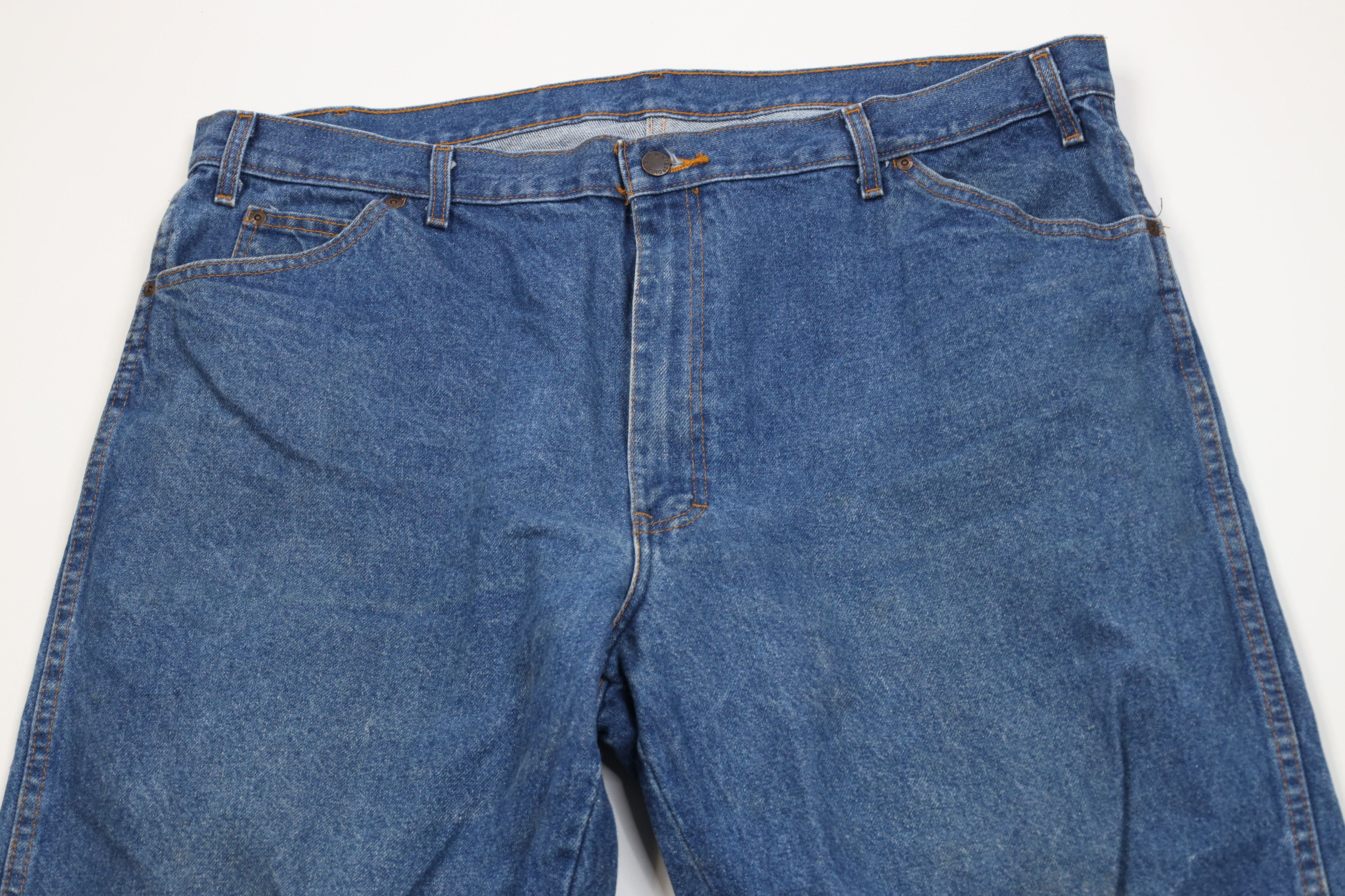 Dickies Vintage Y2K Dickies Relaxed Wide Leg Dungaree Denim Jeans Size US 42 / EU 58 - 2 Thumbnail