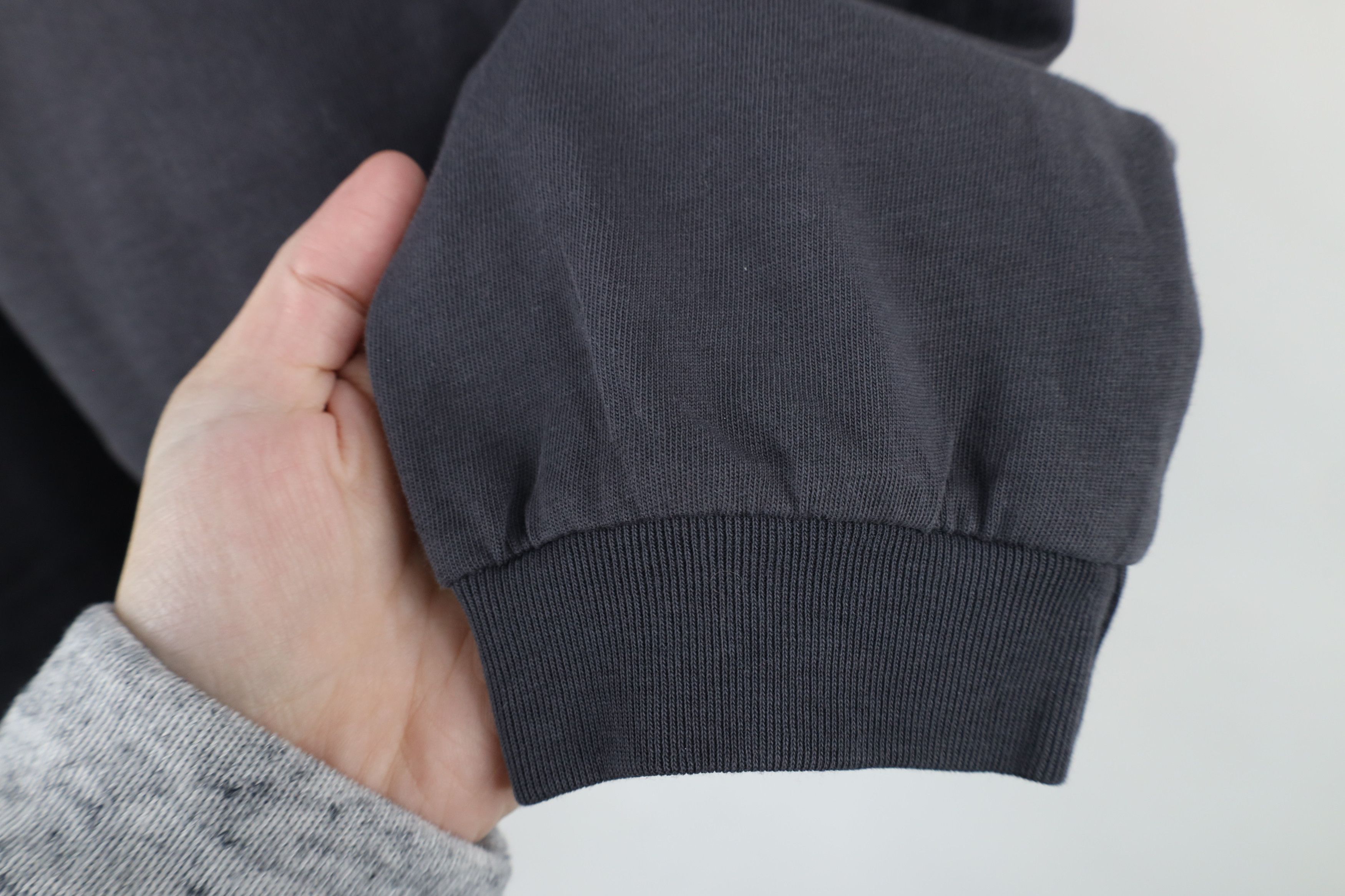 Madewell × Vintage Madewell Supima Cotton Essential Long Sleeve T-Shirt Gray Size S / US 4 / IT 40 - 10 Thumbnail