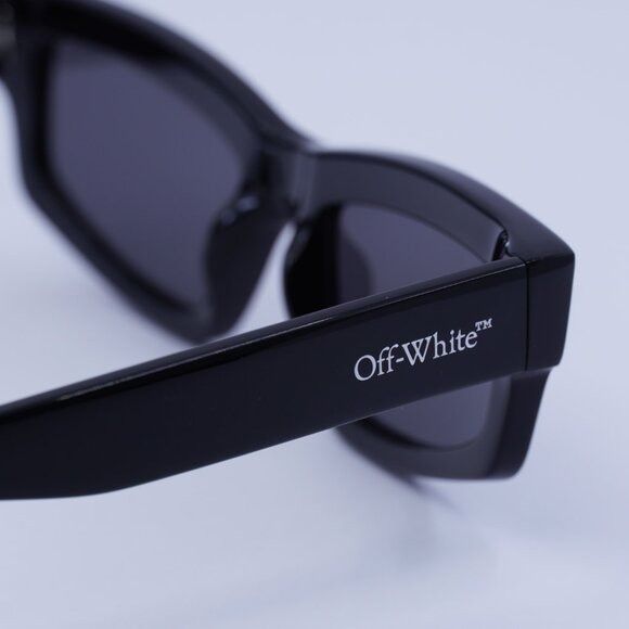 Off-White 🕶️New Off-White OERI135 MIRAMAR 1007 Black Sunglasses Size ONE SIZE - 9 Thumbnail